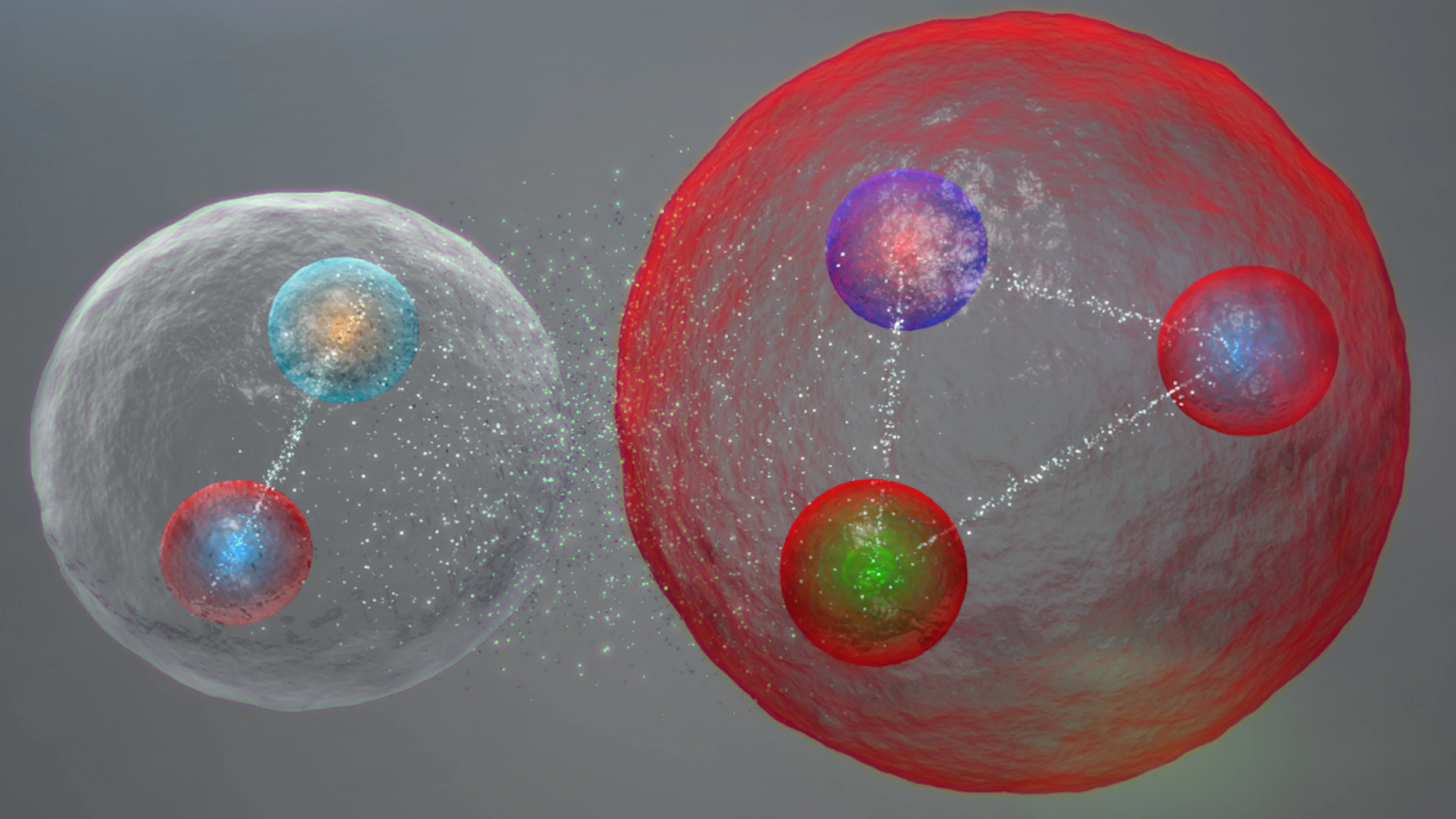 Precieze structuur van ‘pentaquark’ opgehelderd