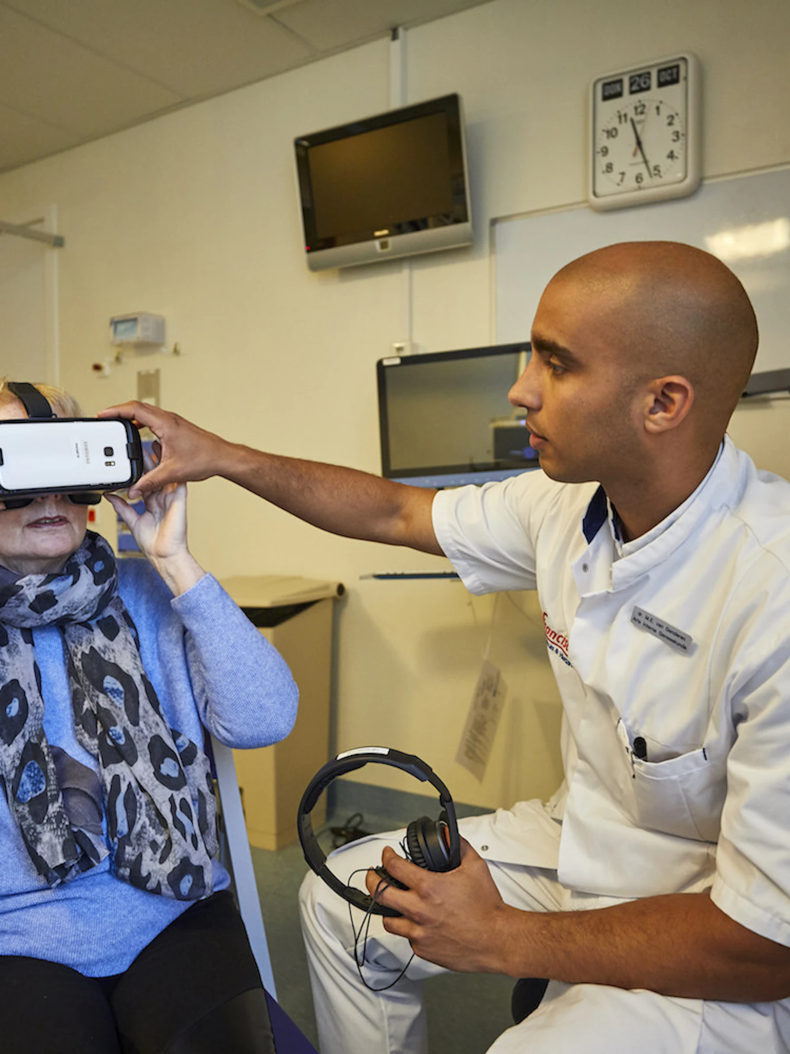 Ouderen staan positief tegenover virtual reality in de zorg
