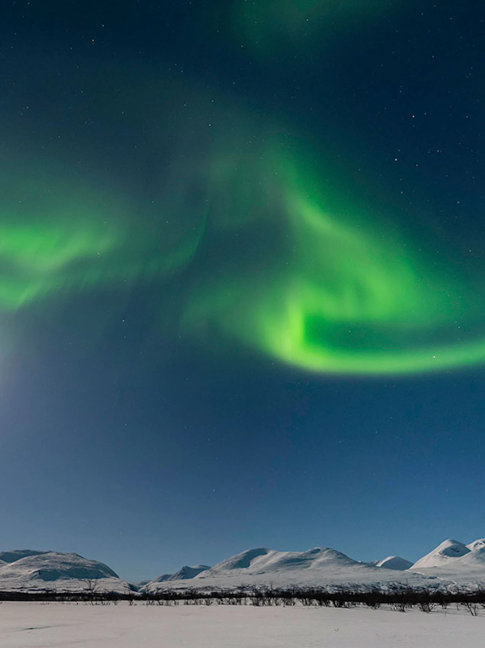 Is het noorderlicht aan het verschuiven?