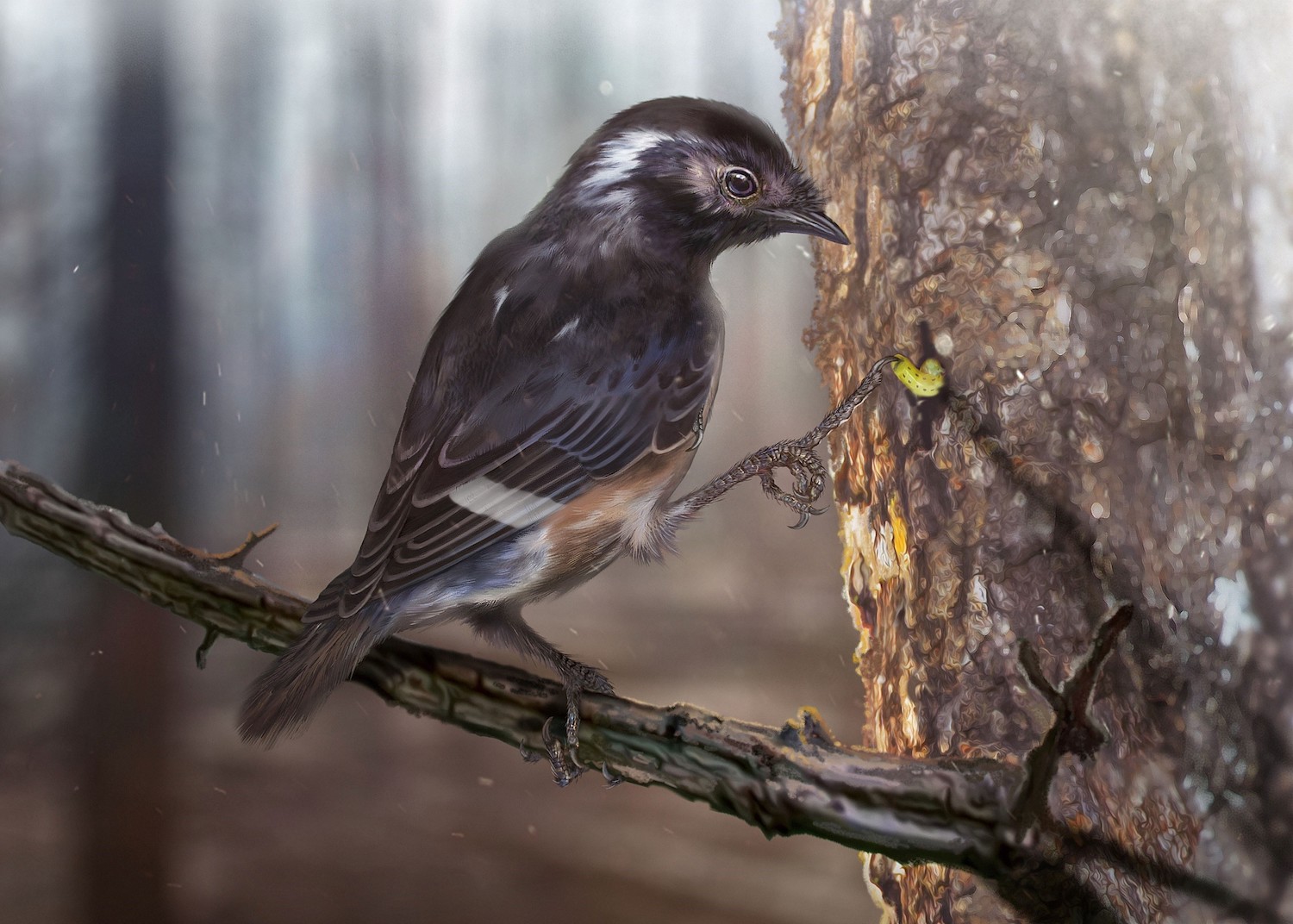 Prehistorische vogel had een teen die langer was dan zijn poten
