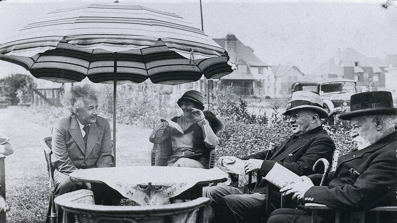 Albert Einstein woonde in 1933 zes maanden in De Haan