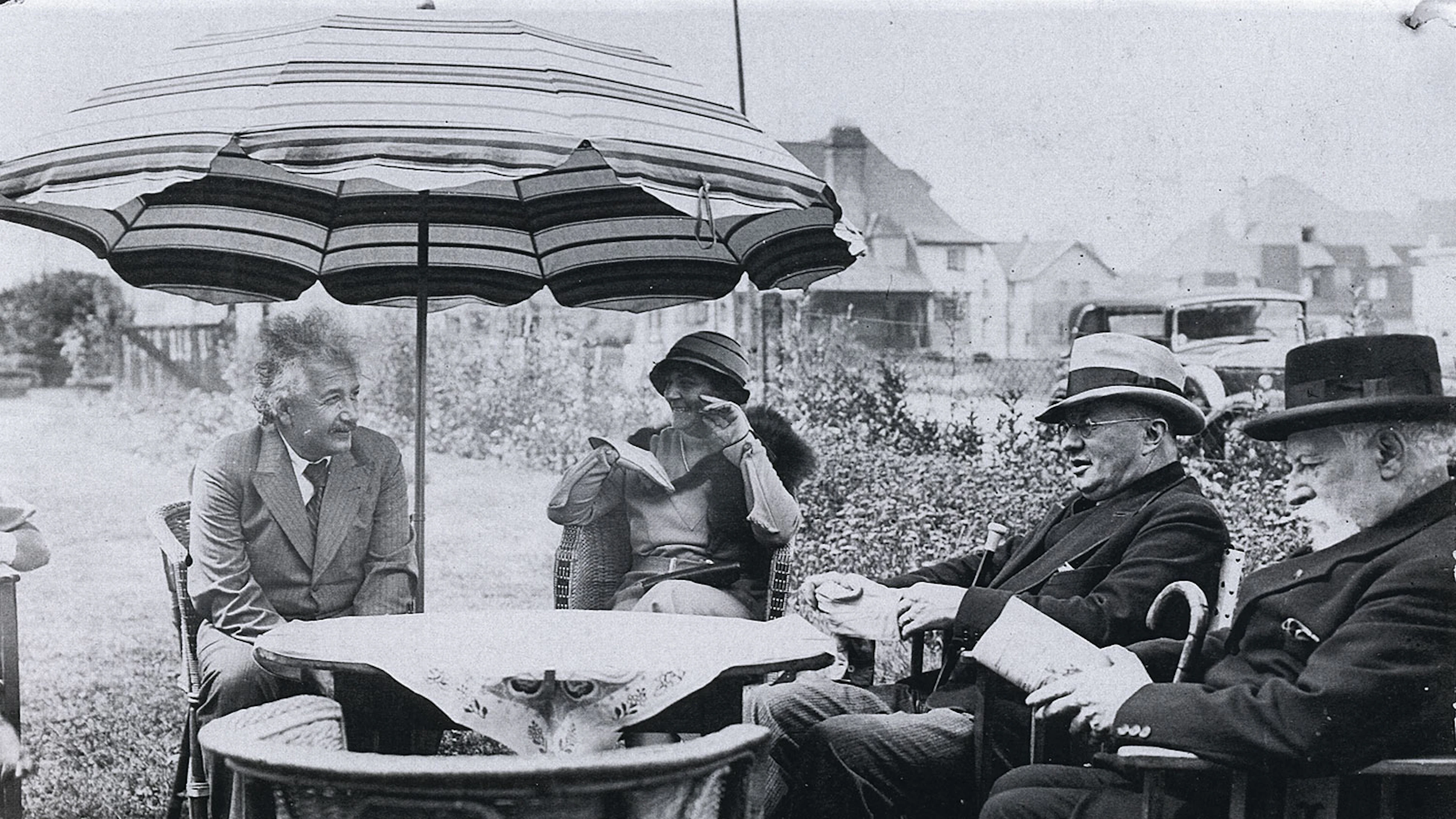 Albert Einstein woonde in 1933 zes maanden in De Haan