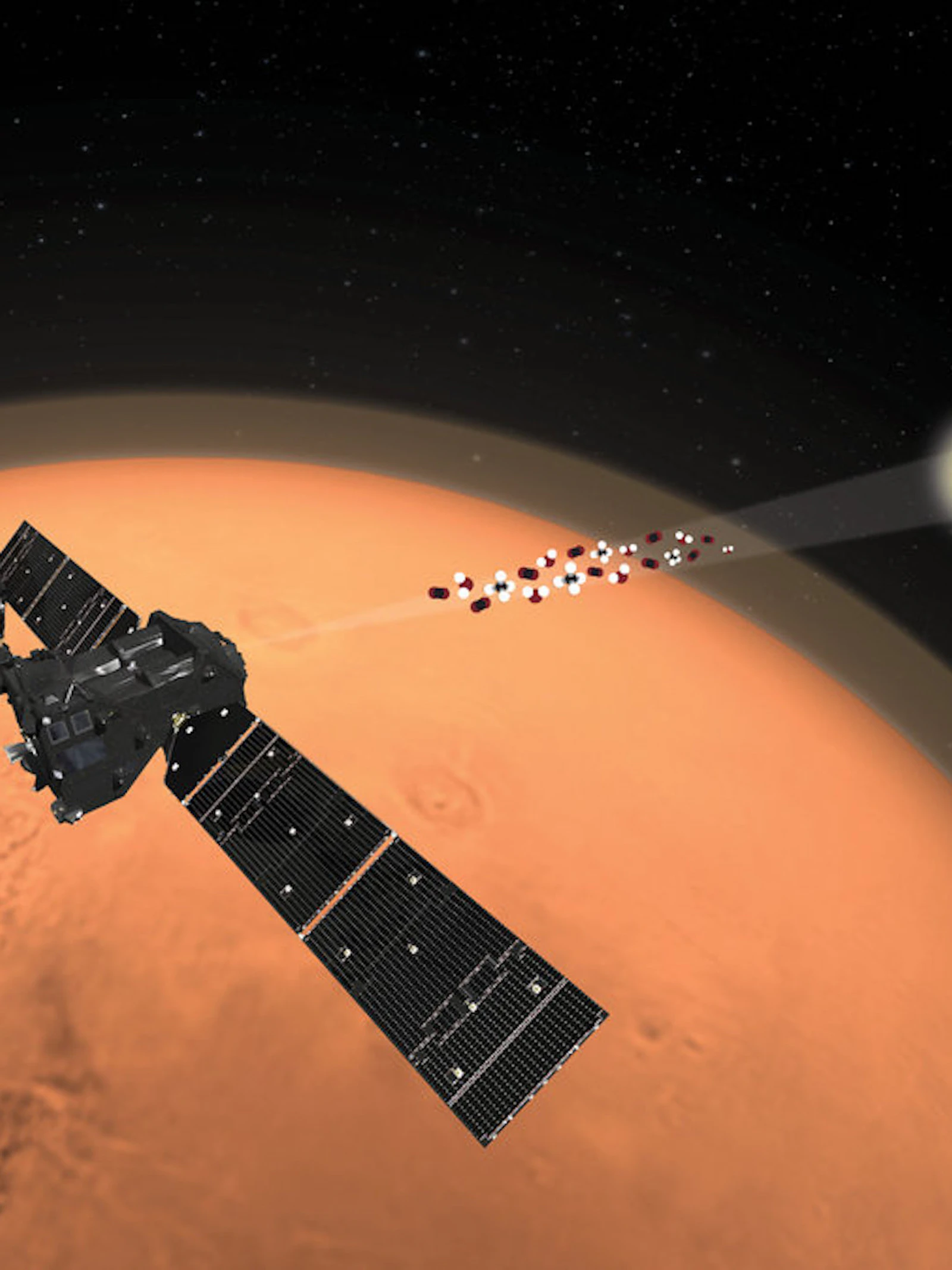 Mogelijke oplossing voor methaanraadsel op Mars