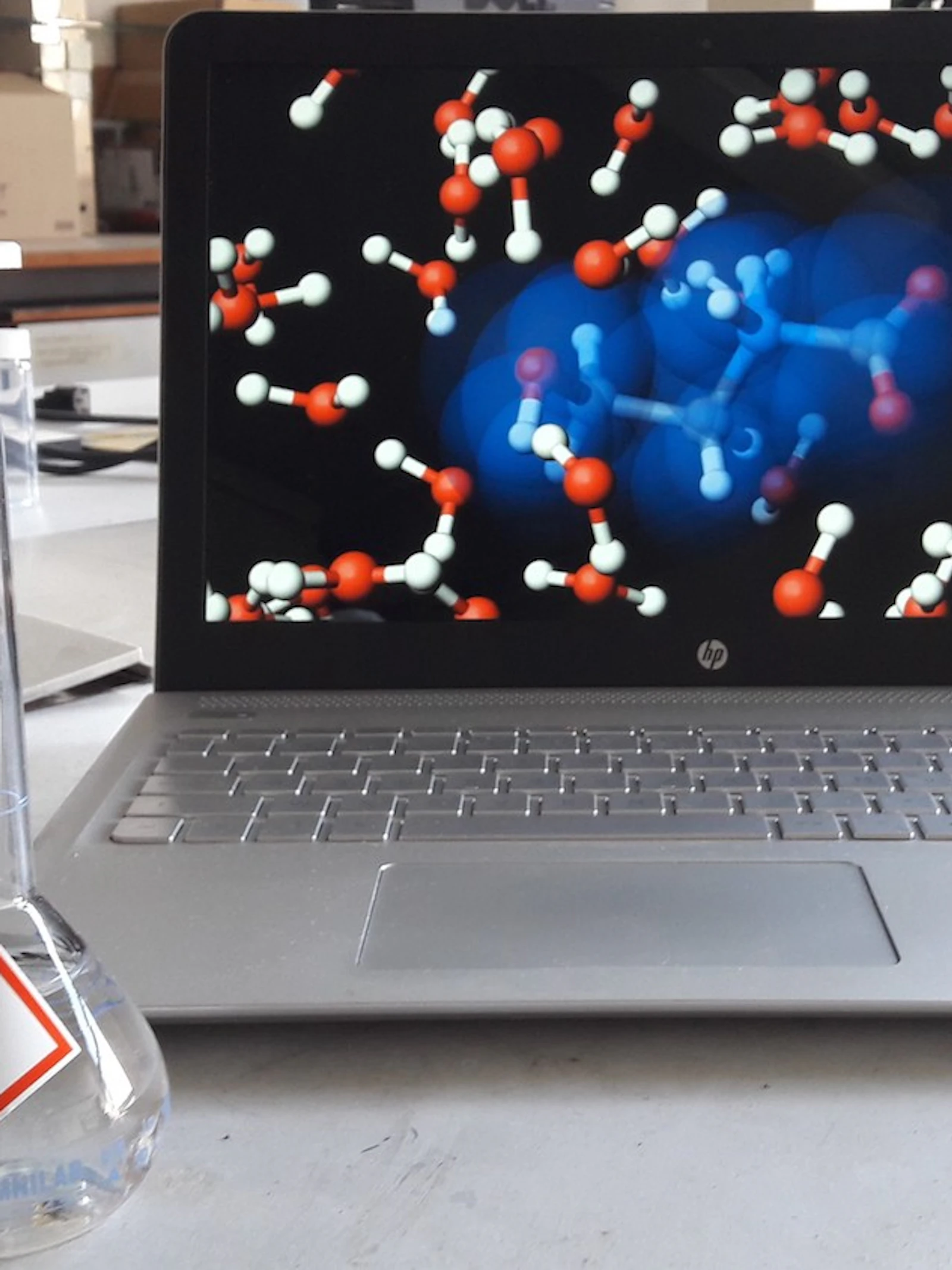 Chemicus zonder reageerbuis