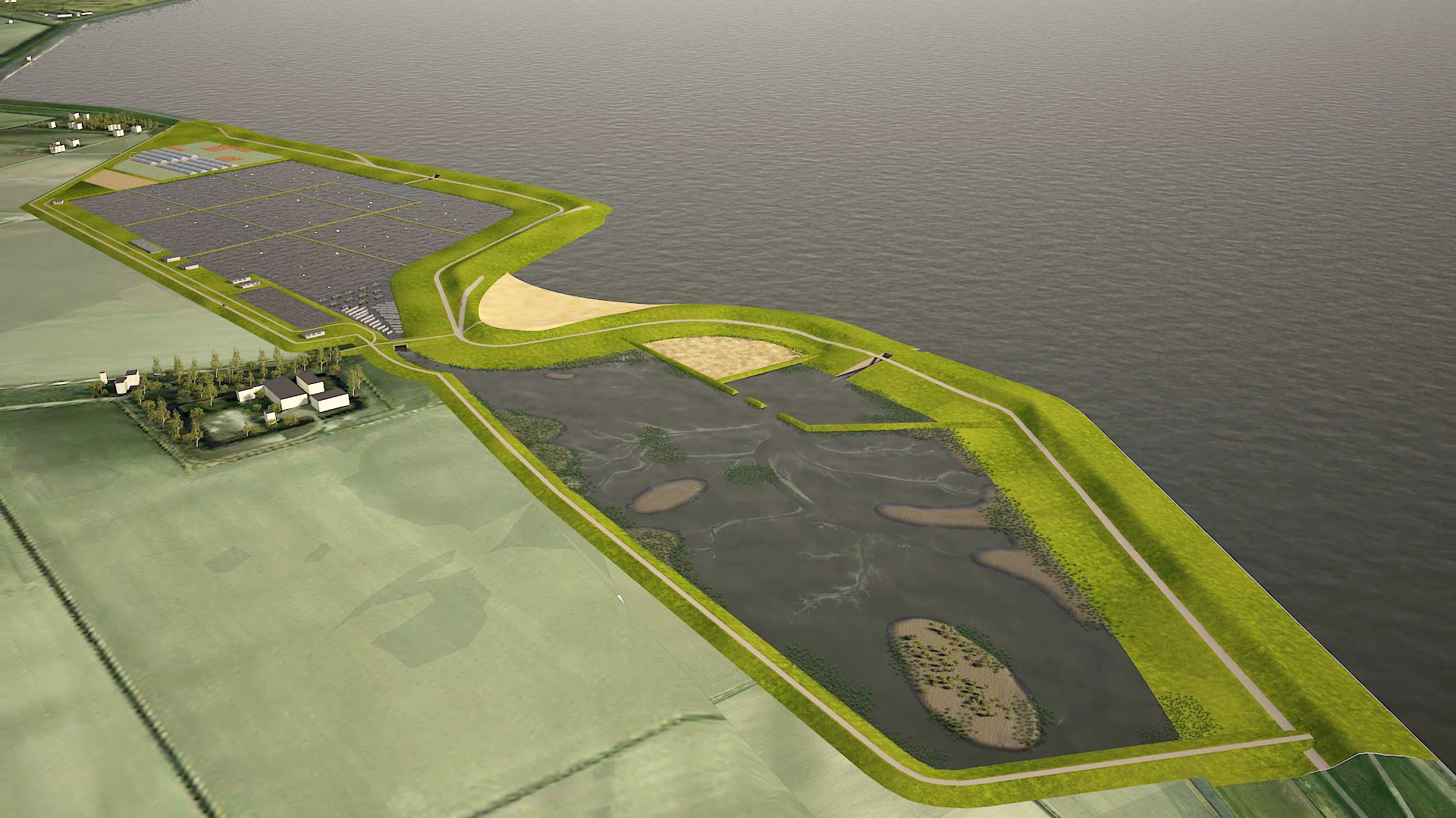 Nederland start proefproject met dubbele dijken