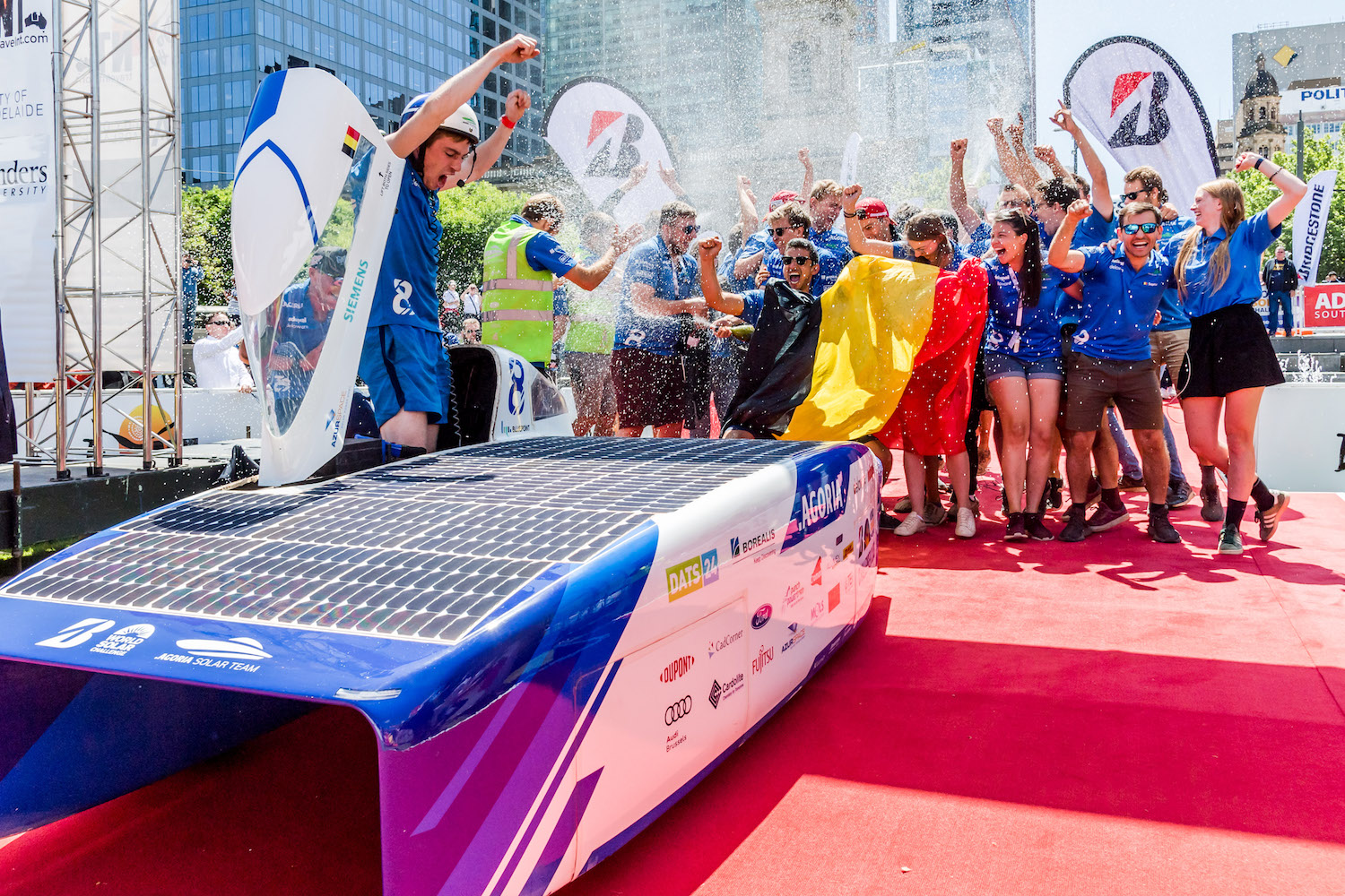 Belgische Solar Team is wereldkampioen