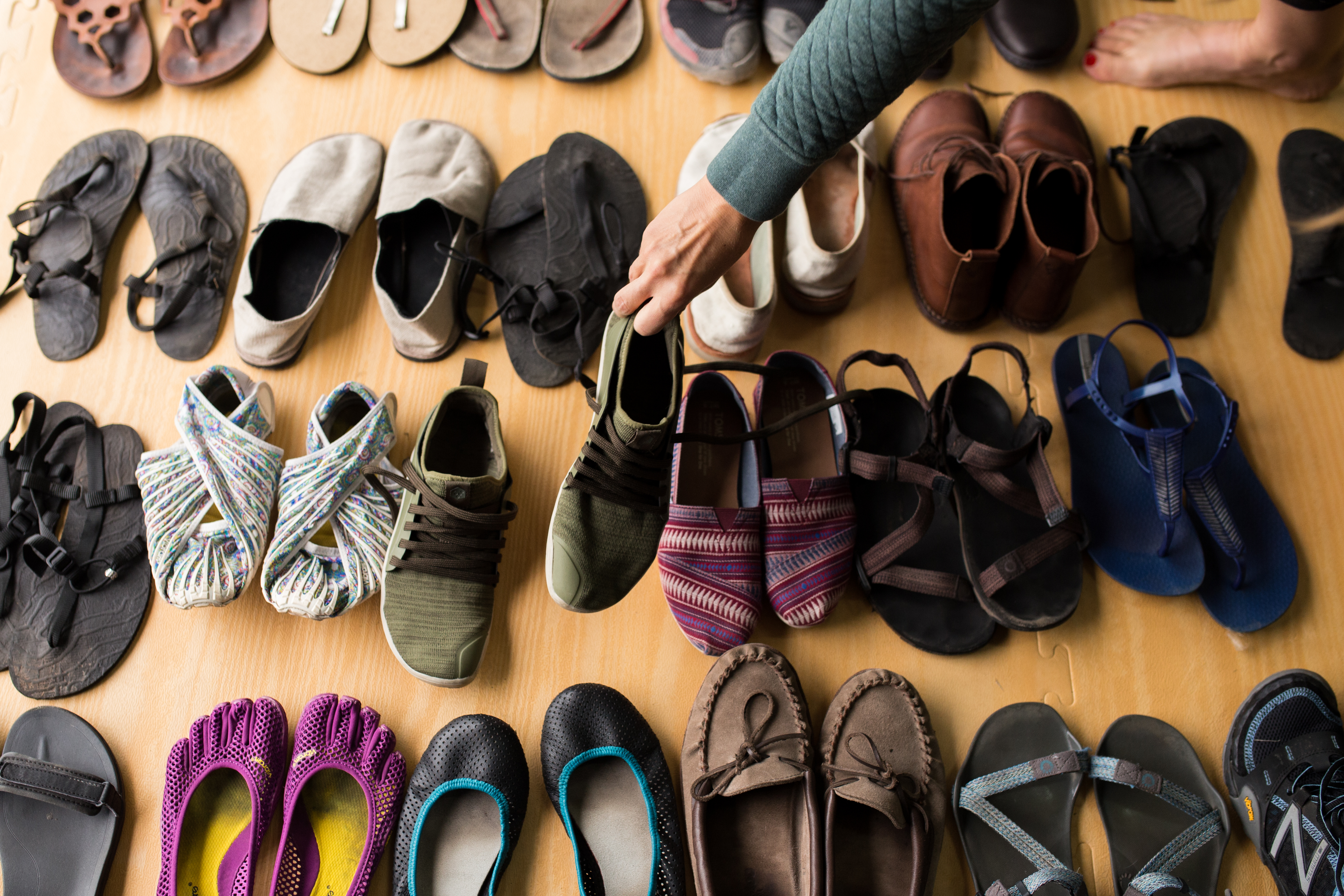 Minimalistische schoenen versterken je voetspieren