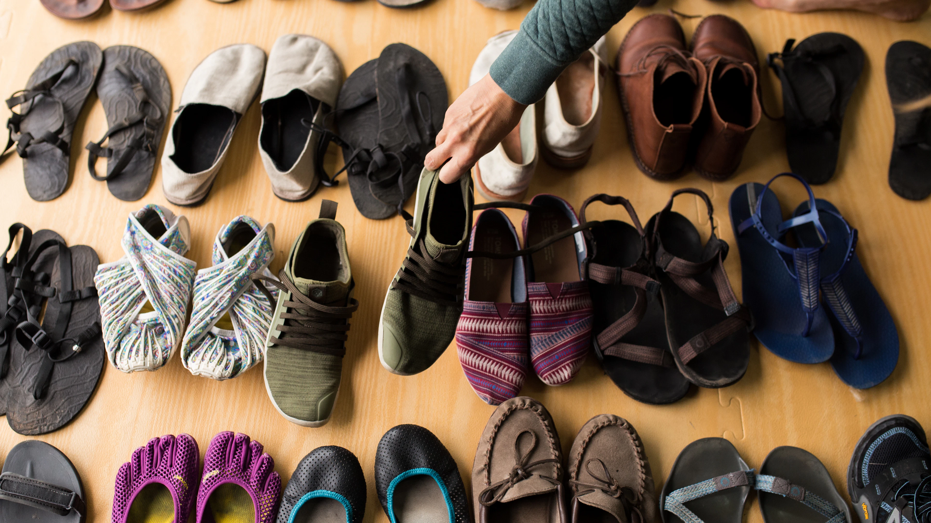 Minimalistische schoenen versterken je voetspieren