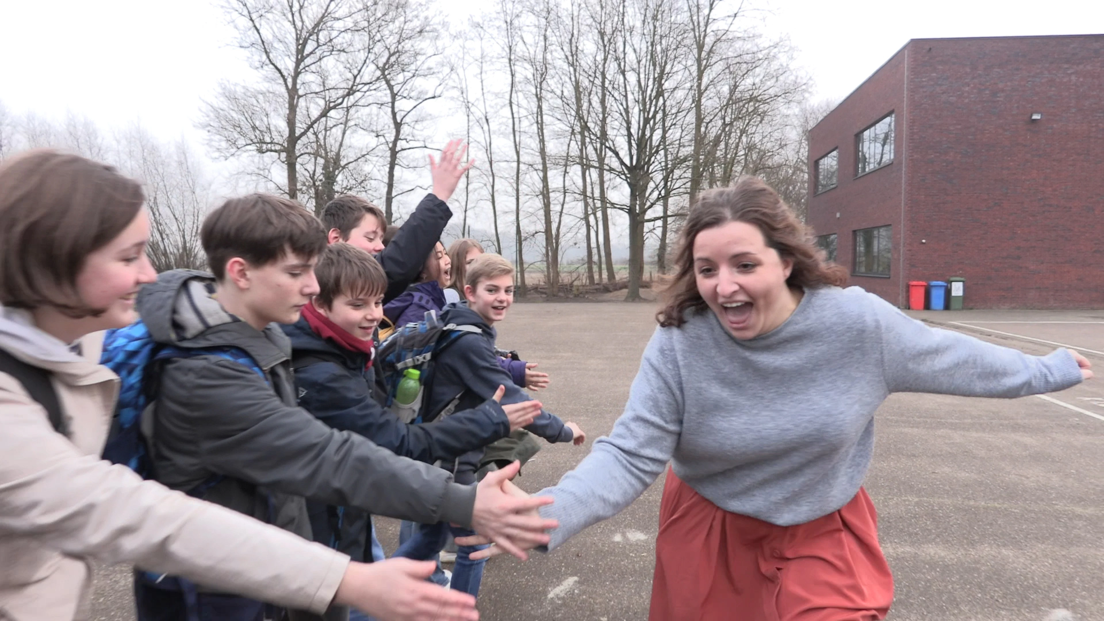 Leerlingen en leerkrachten maken zich op voor de Vlaamse STEM Olympiade