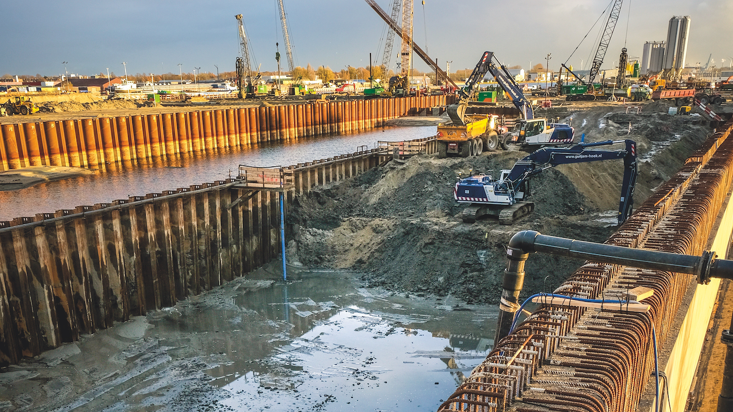 De Nieuwe Sluis Terneuzen wordt één van de grootste ter wereld