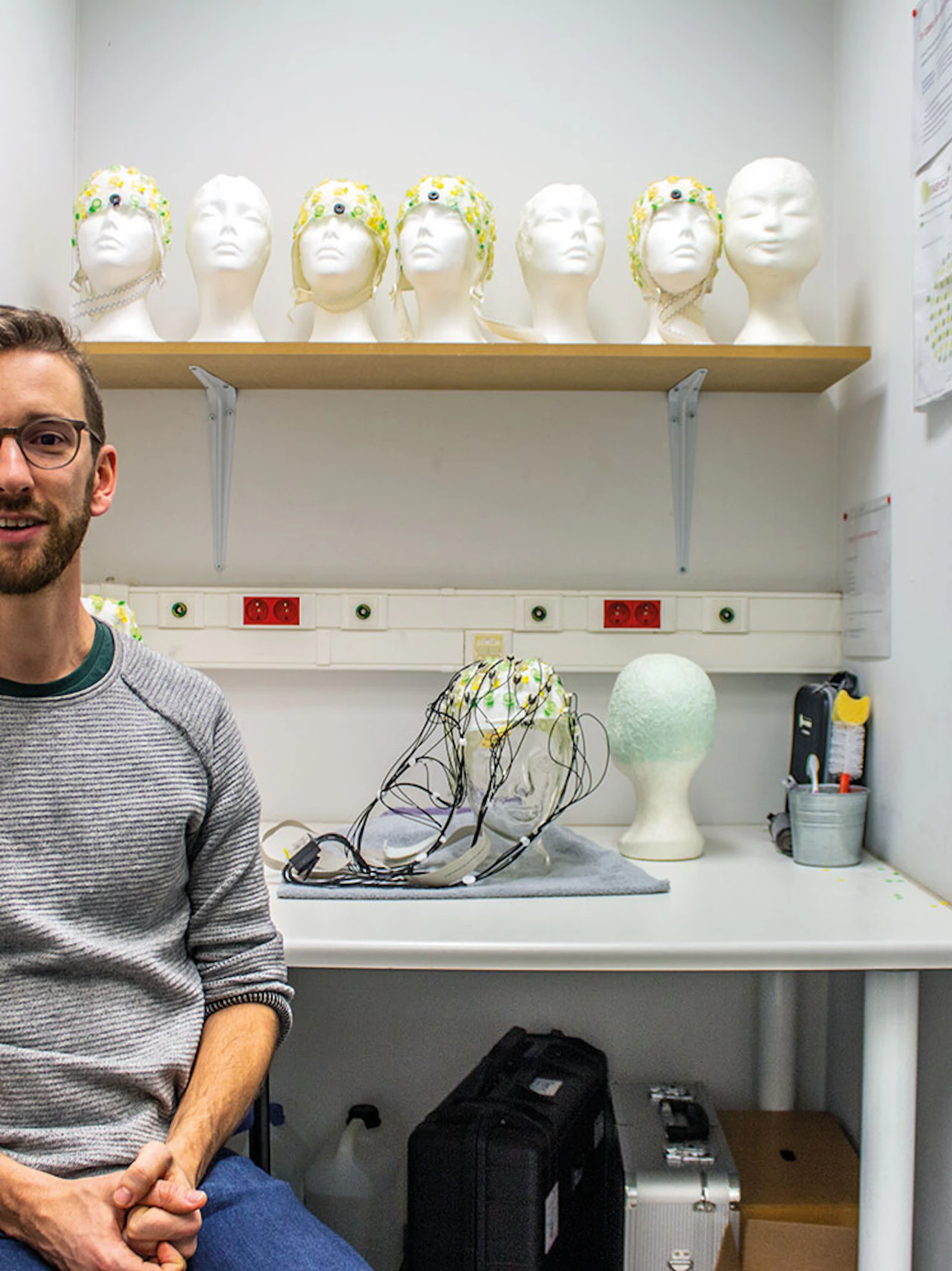 Kobe Desender meet twijfel in ons brein
