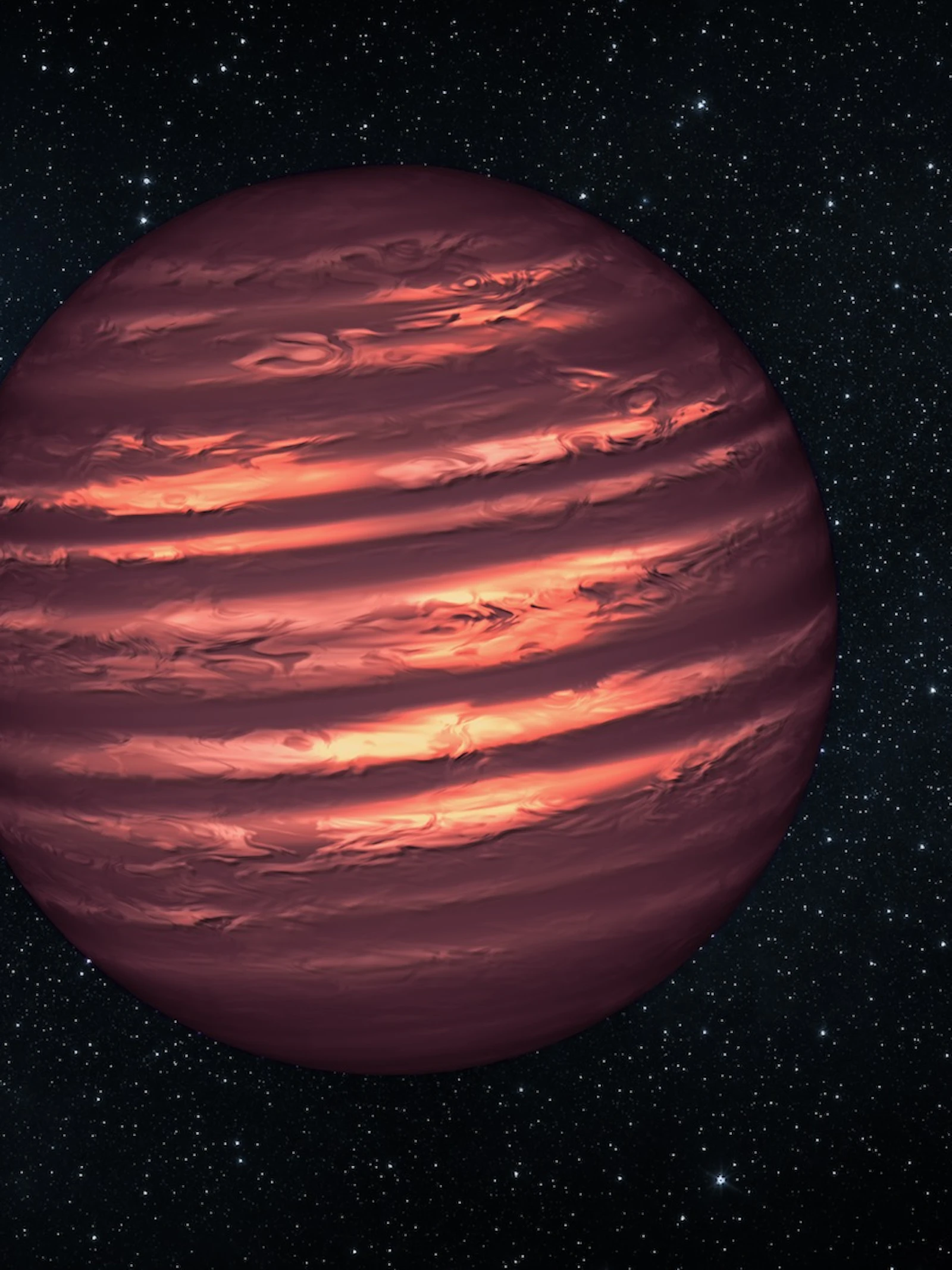 Hoe harde wind op een bruine dwerg ons meer kan leren over exoplaneten