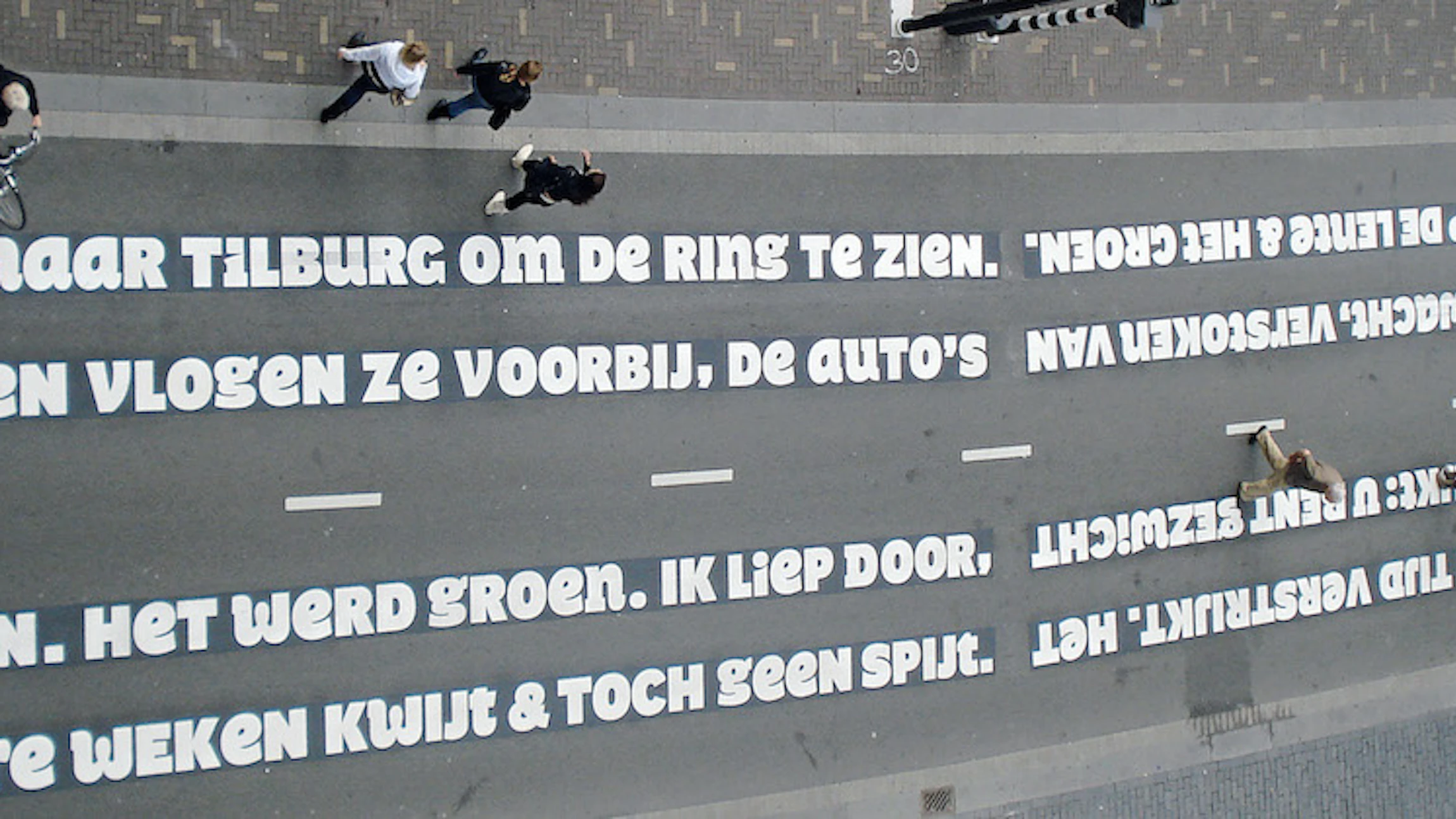 Straatpoëzie spotten