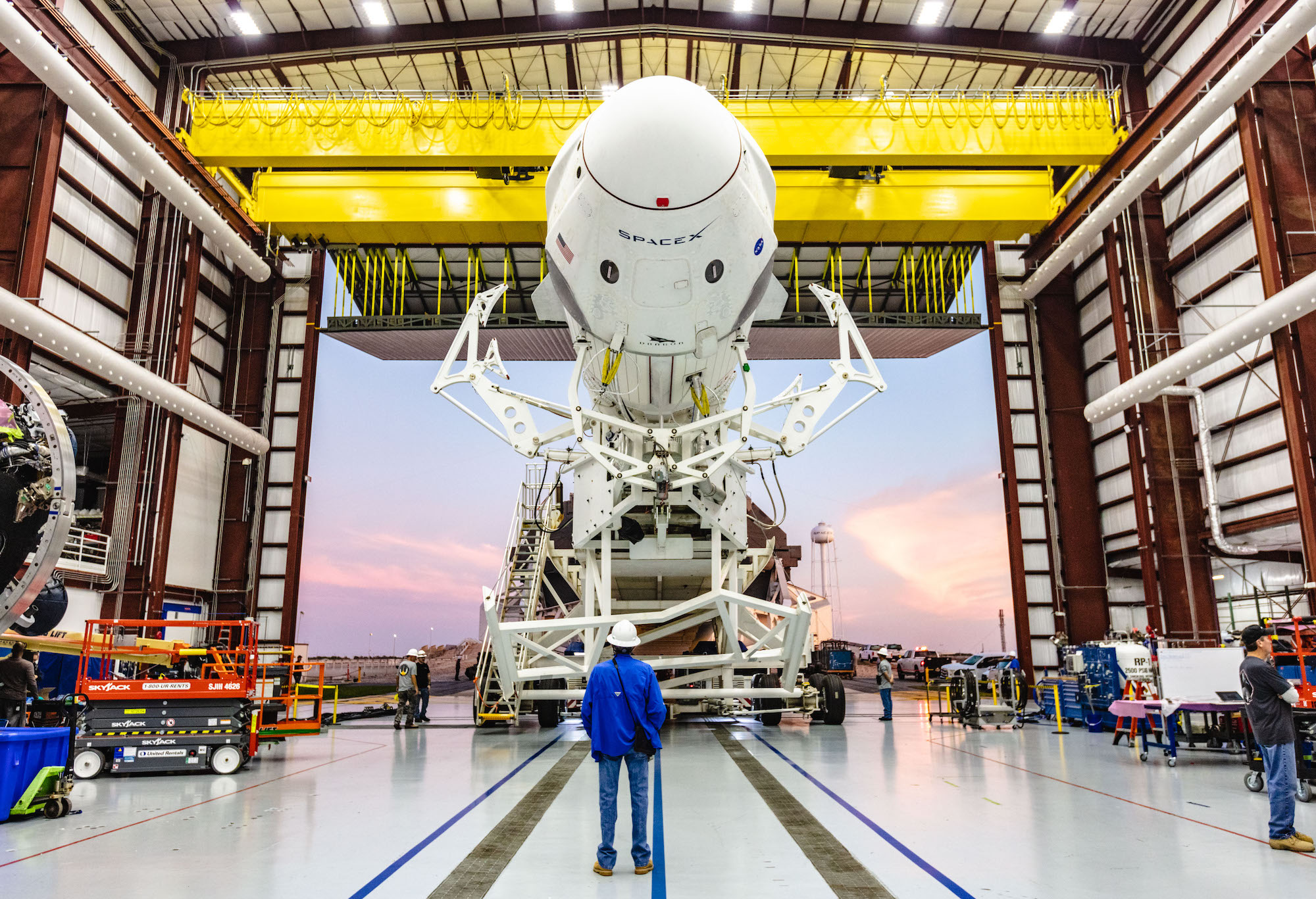 Amerika herontdekt de ruimte met Crew Dragon-vlucht