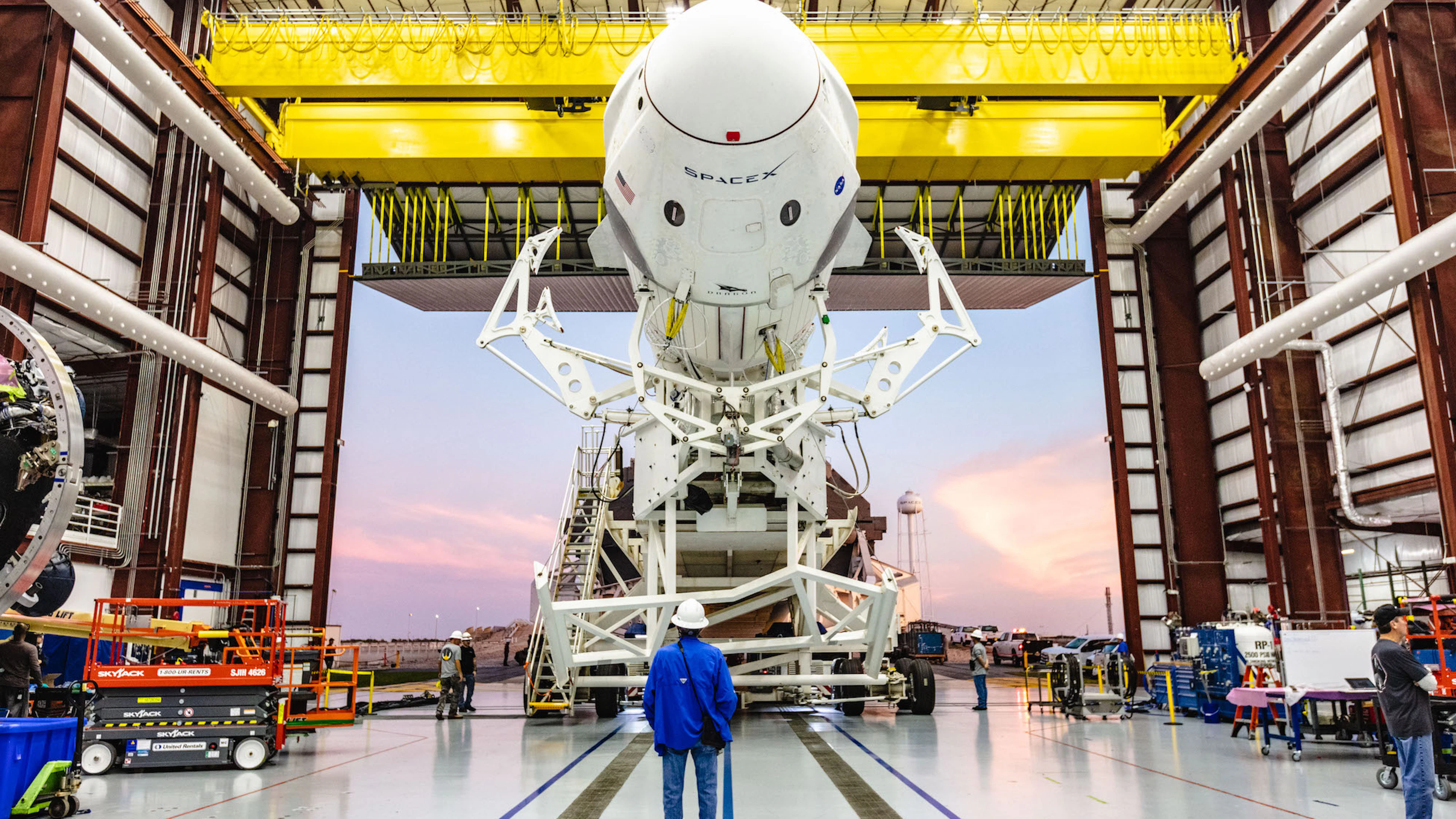 Amerika herontdekt de ruimte met Crew Dragon-vlucht