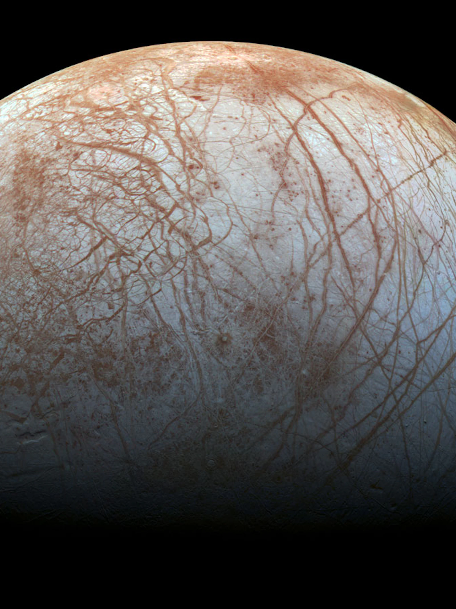 Oceaan in Jupitermaan Europa zou leefbaar kunnen zijn