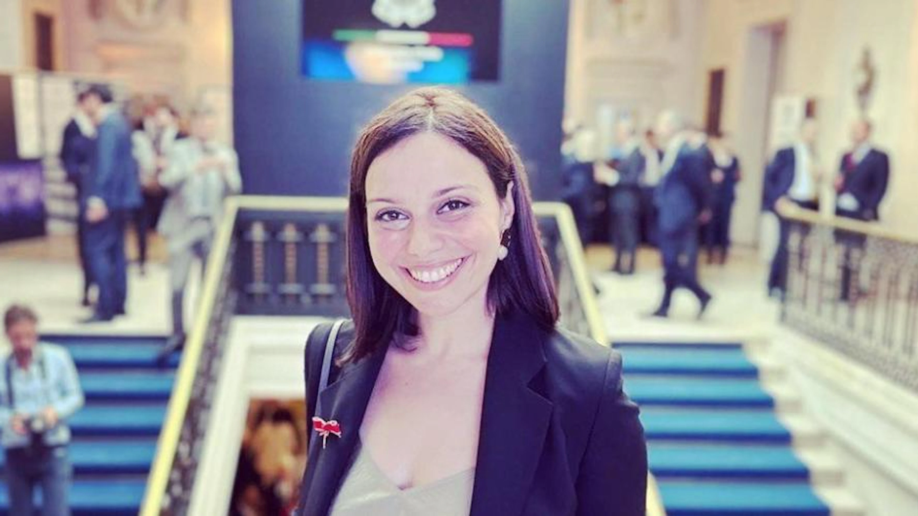 Antonella Fioravanti geridderd in de orde "Stella d'Italia"