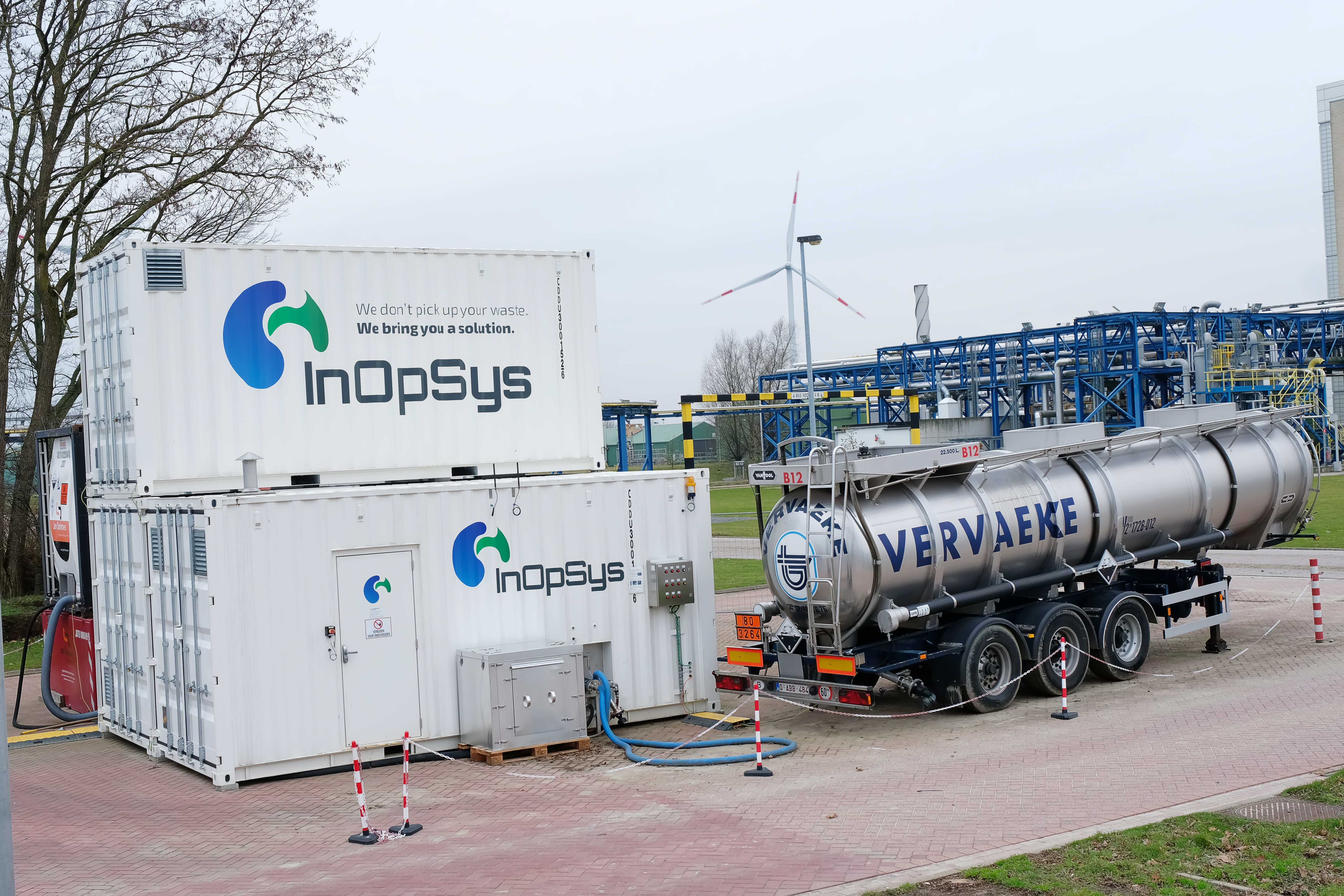 Dankzij een innovatieproject in de Antwerpse haven kleurt chemie (een beetje) groen