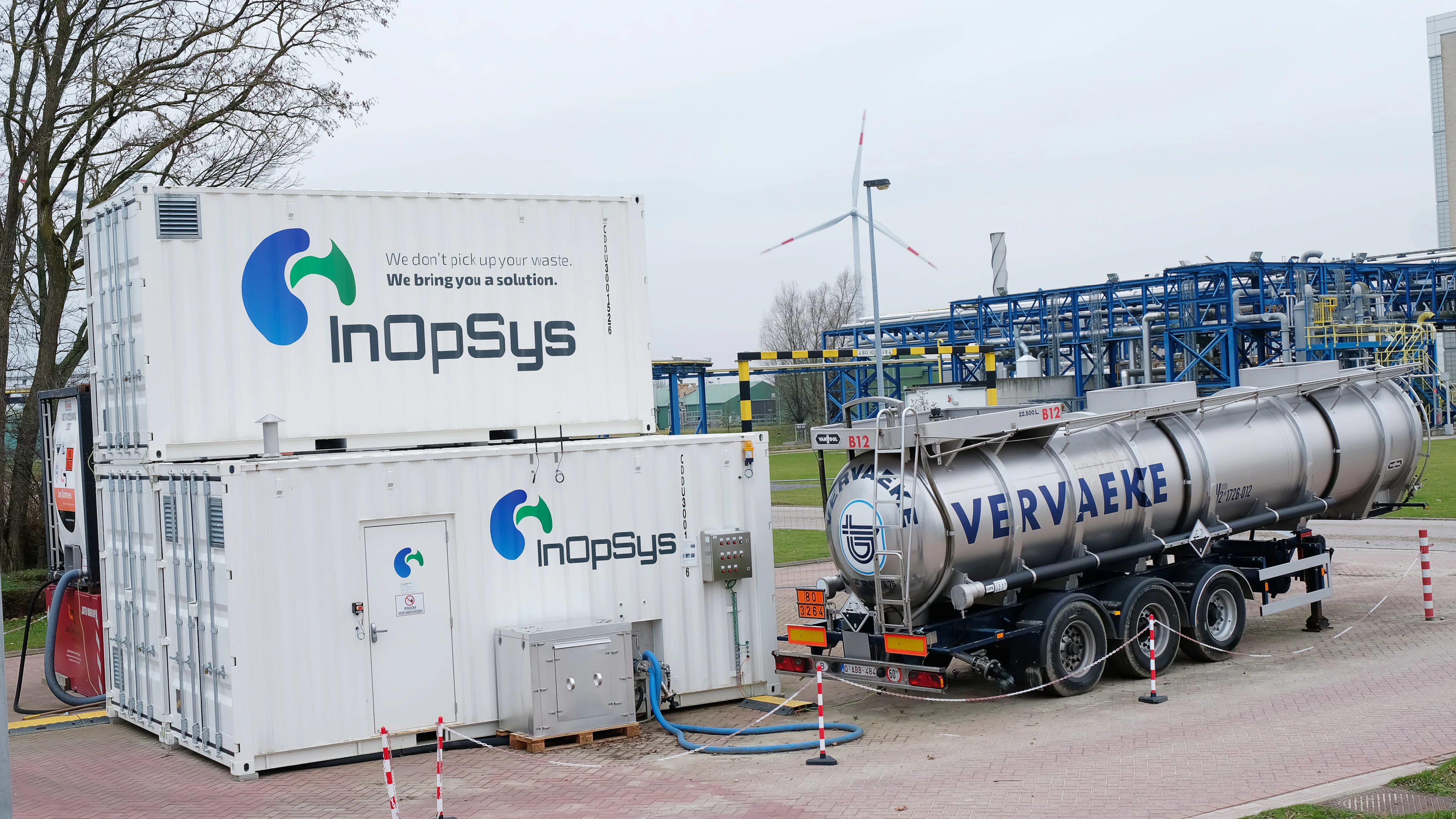Dankzij een innovatieproject in de Antwerpse haven kleurt chemie (een beetje) groen