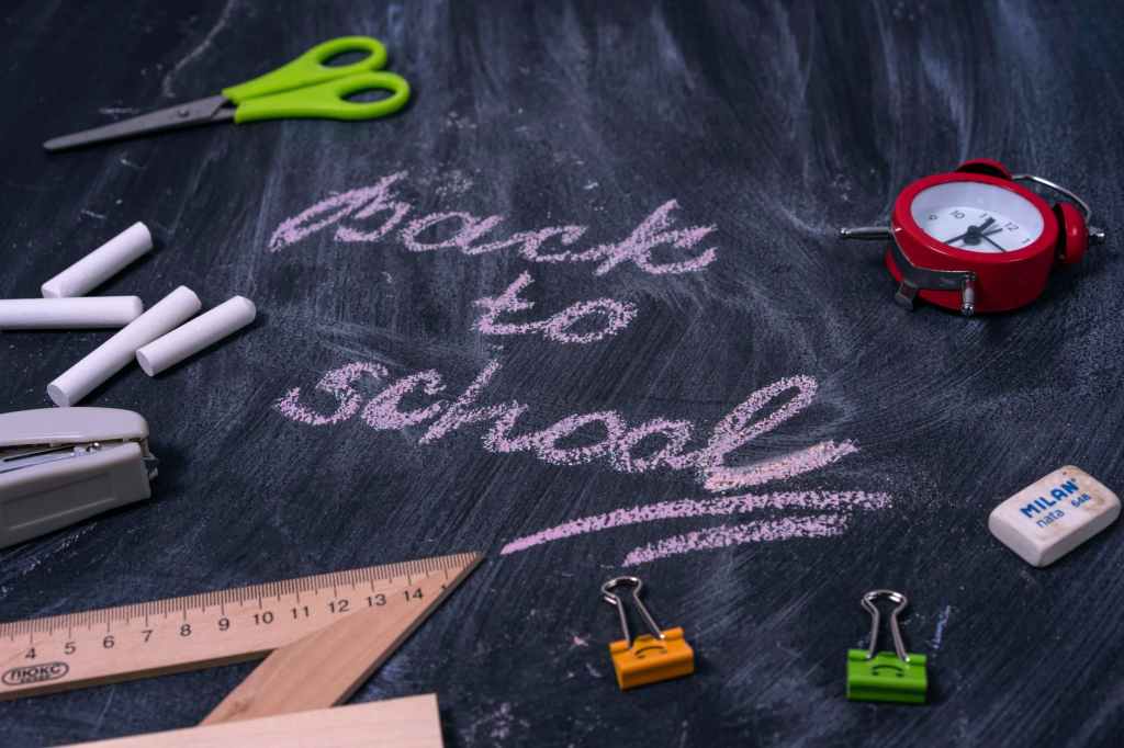 Terug naar school, van thuis uit