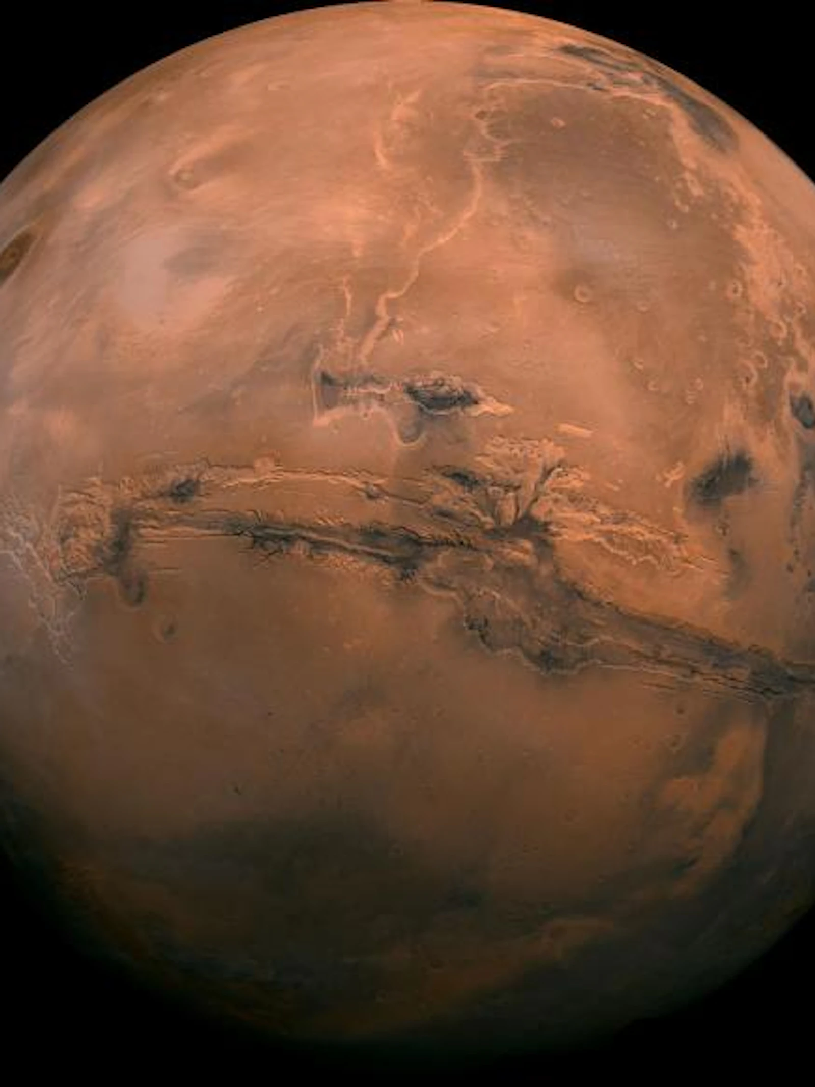Nog meer meertjes ontdekt onder zuidpool Mars
