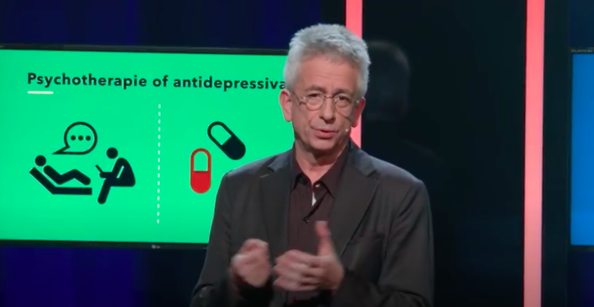 Hoe genees je een depressie: praten of pillen?