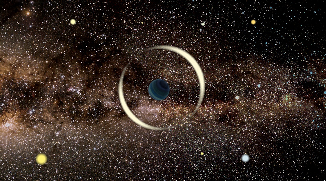 Kleine ‘ontsnapte’ planeet ontdekt in de Melkweg