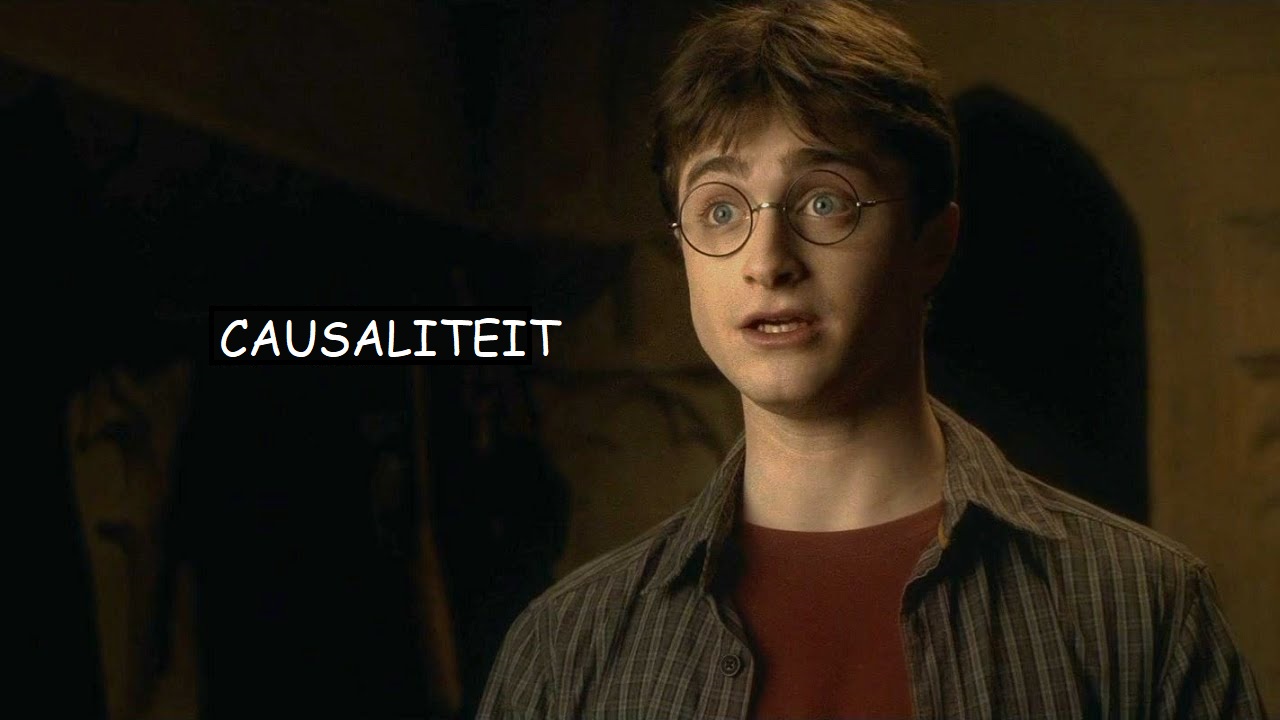 Causaliteit. De term die niet genoemd mag worden.