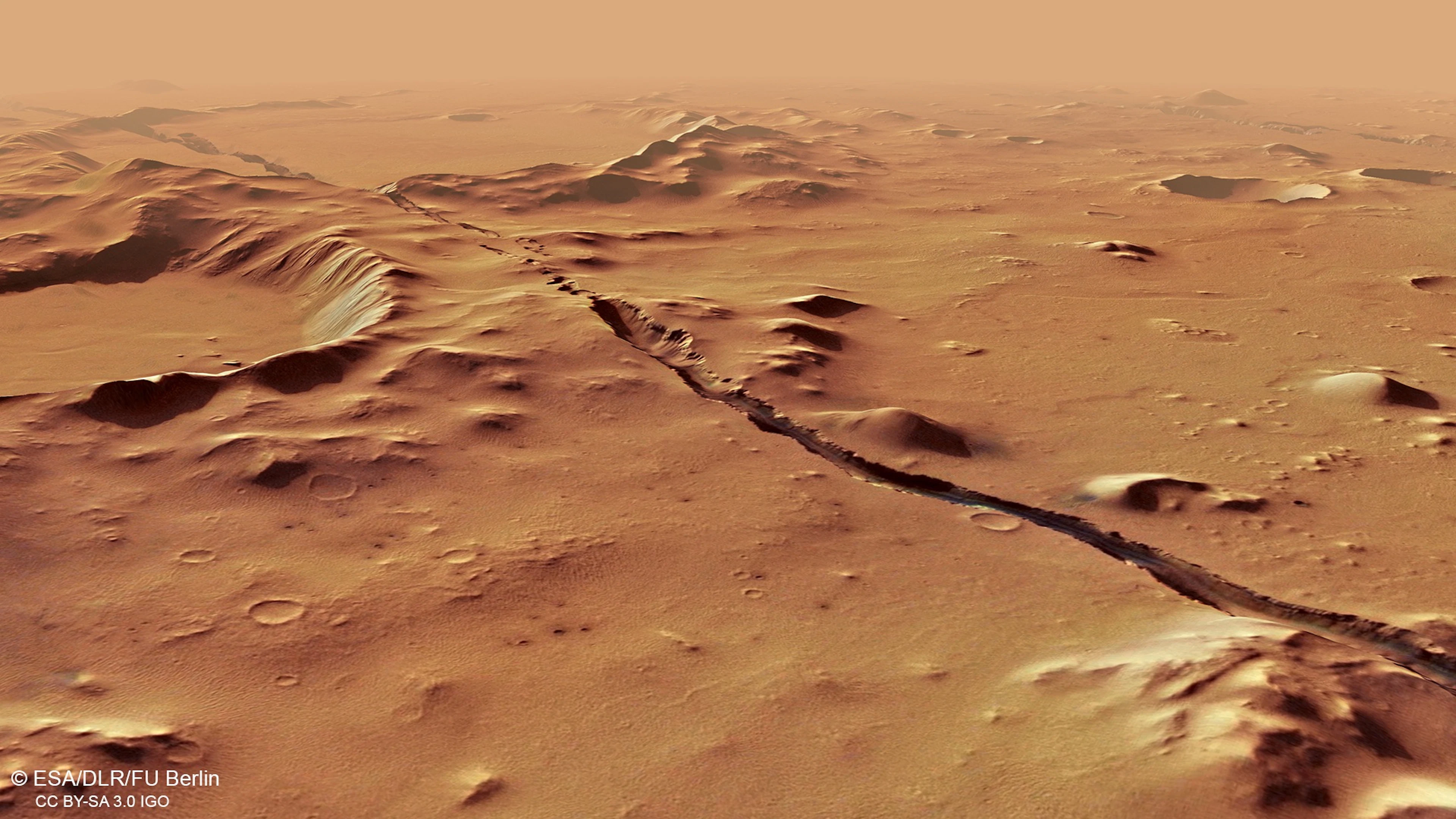 Is Mars nog vulkanisch actief?