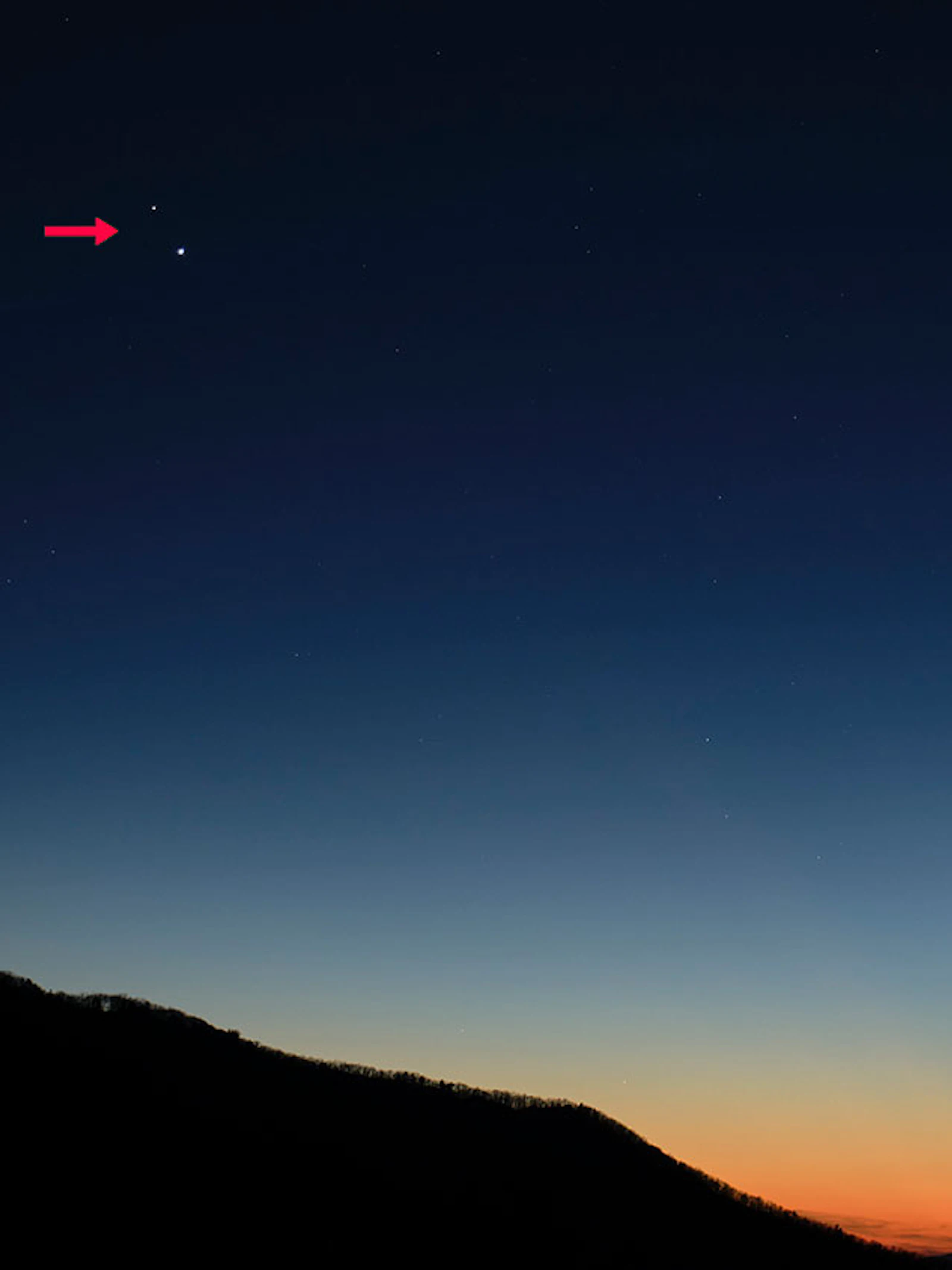 Vanavond verbroederen Jupiter en Saturnus