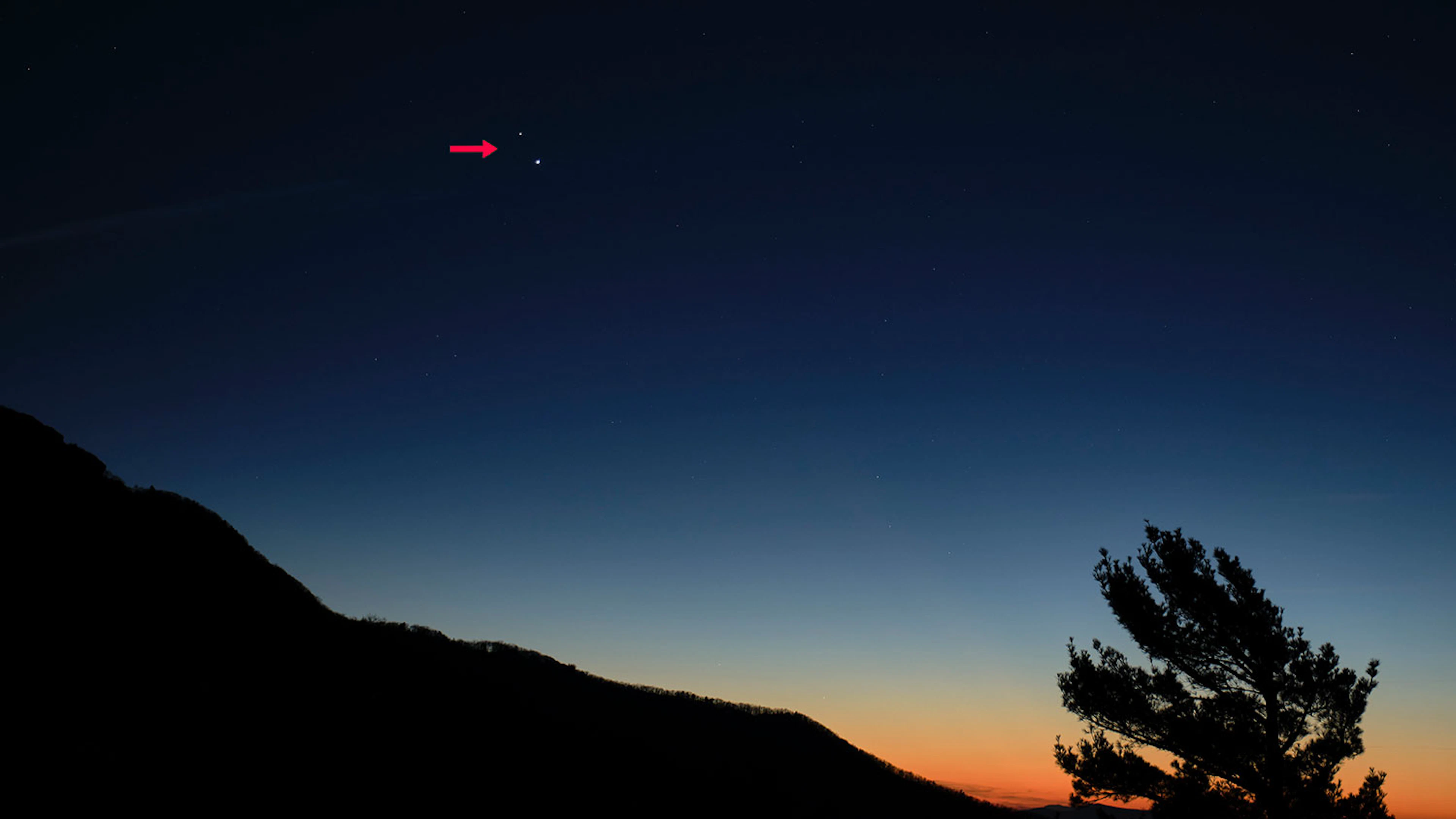 Vanavond verbroederen Jupiter en Saturnus