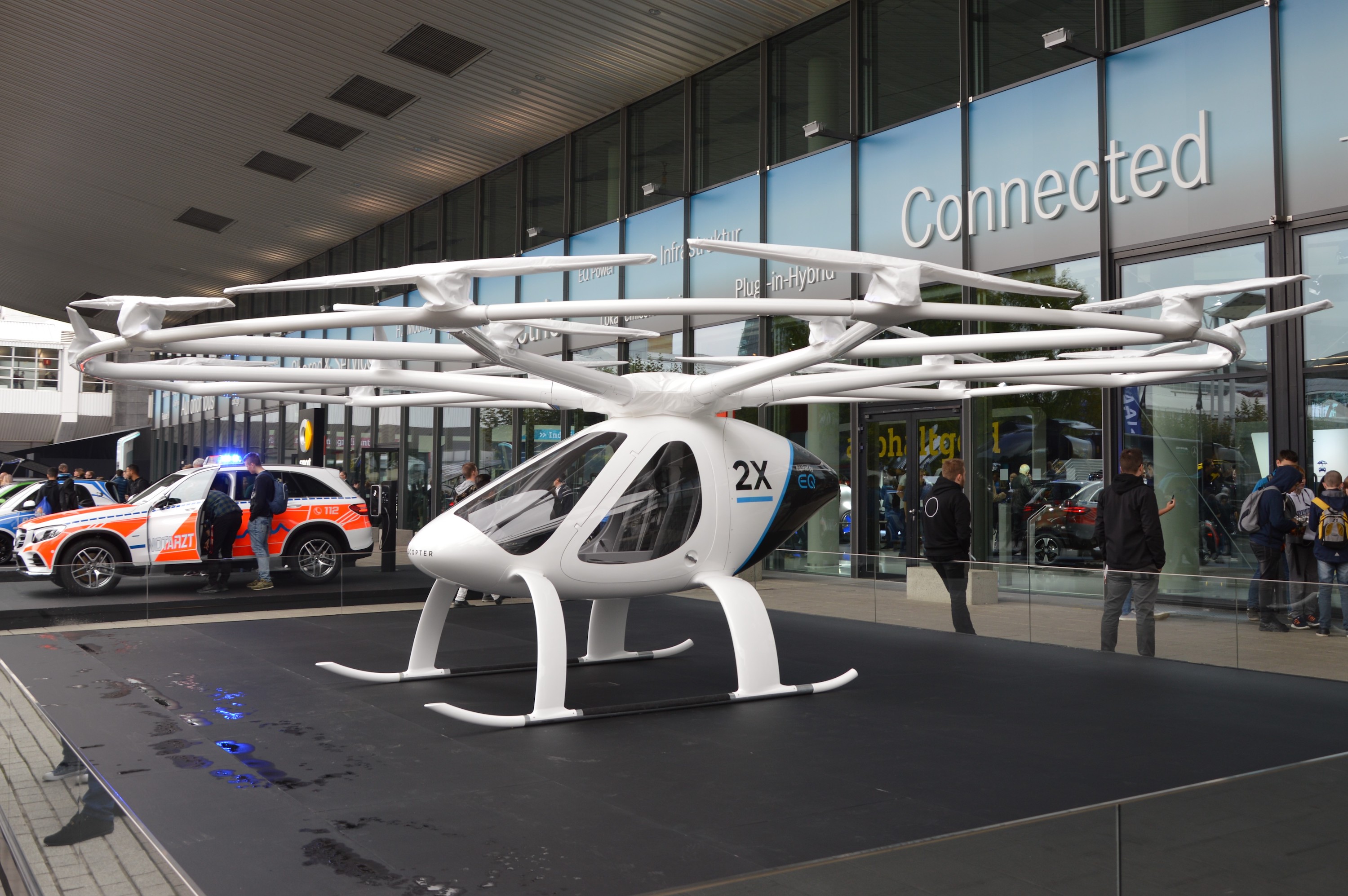 Vliegende auto's en stille helicopters