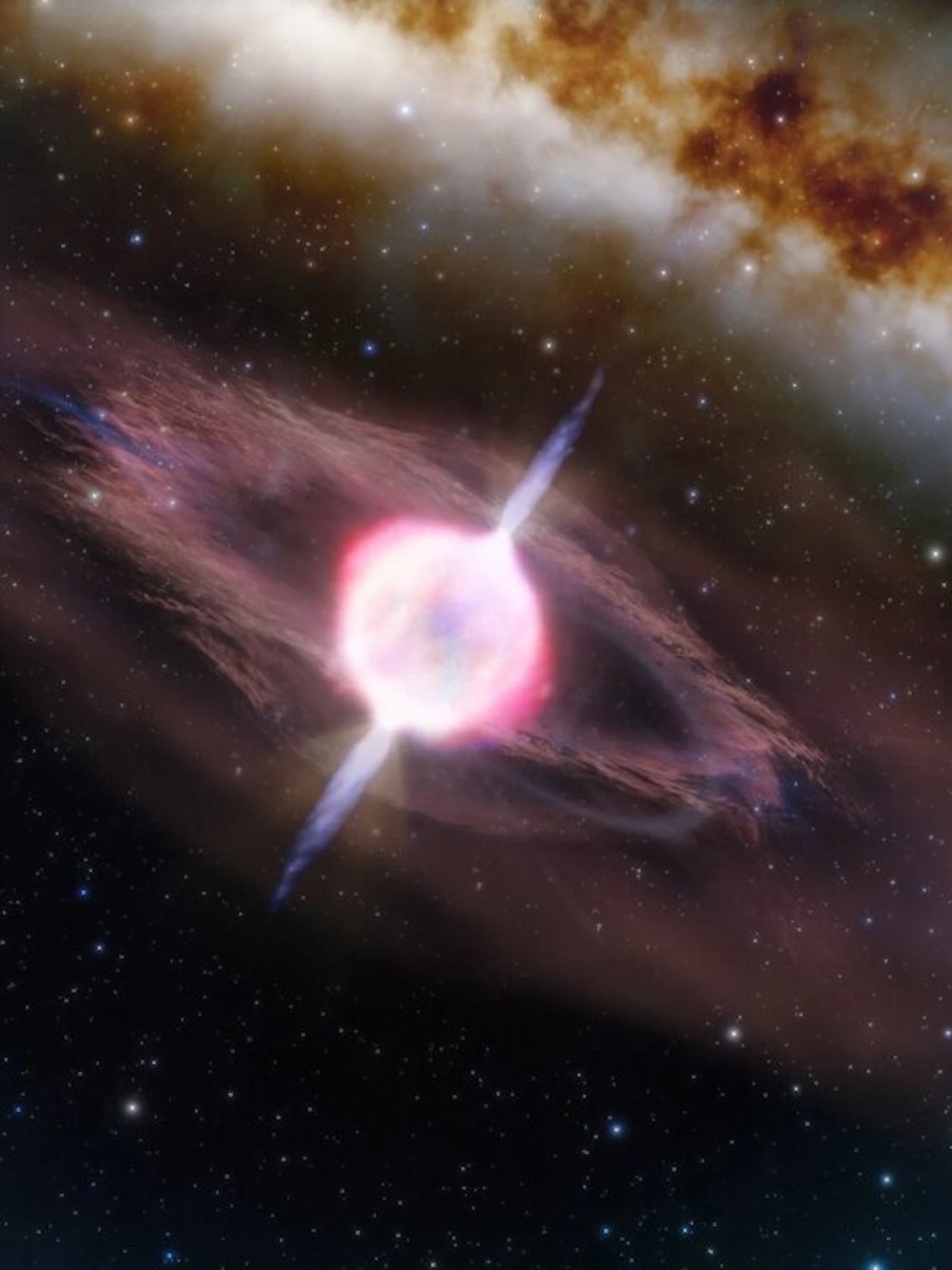 Astronomen nemen opvallend korte gammaflits waar