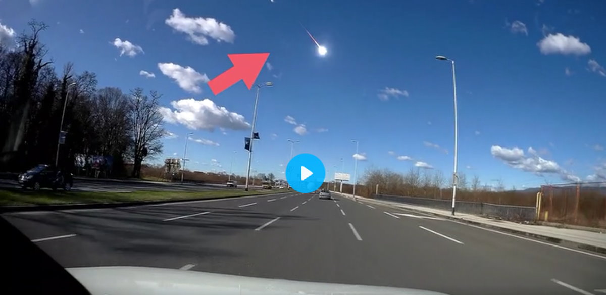 Twee meteorieten in een klap