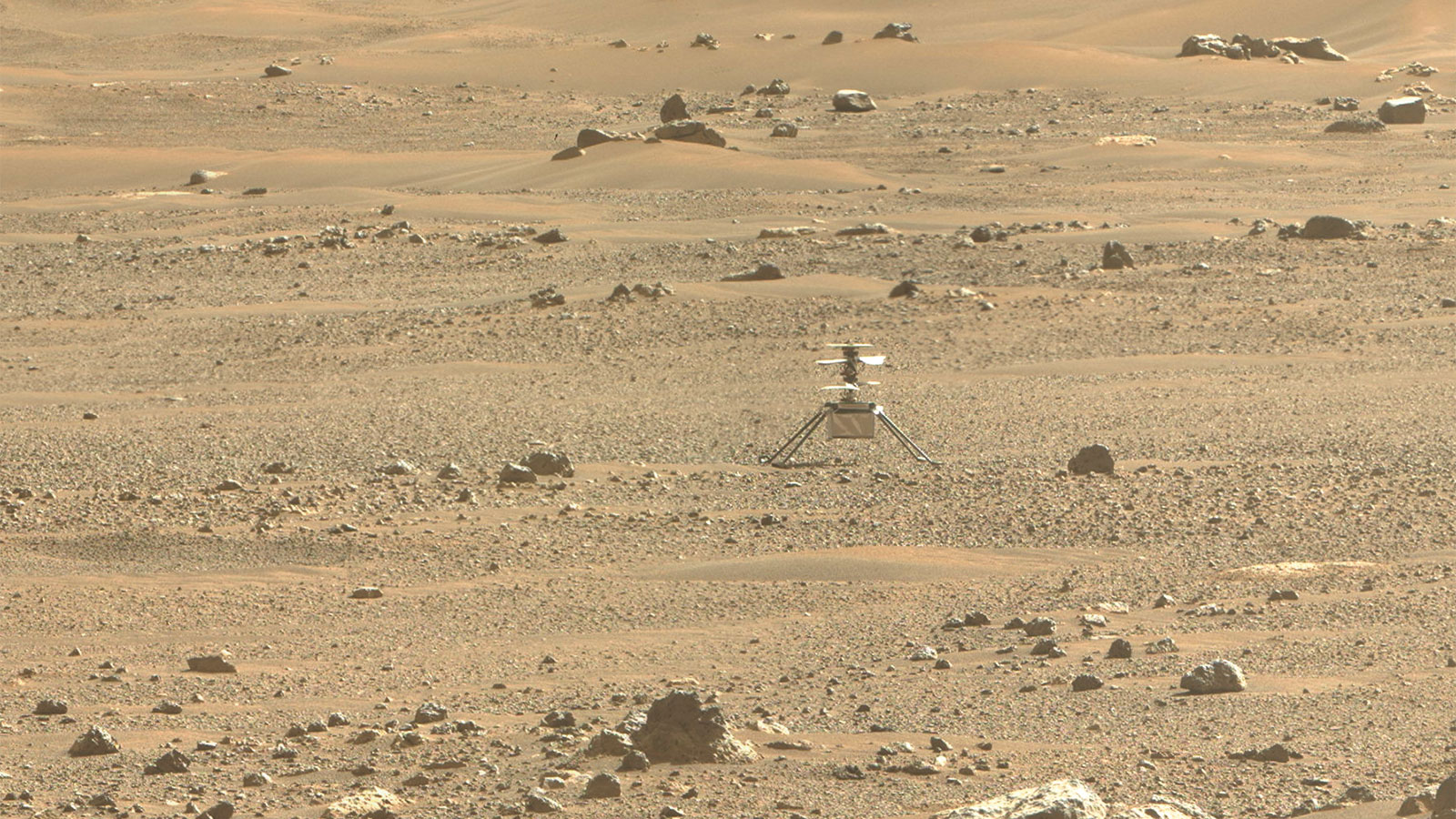 ‘Helikoptervlucht op Mars’