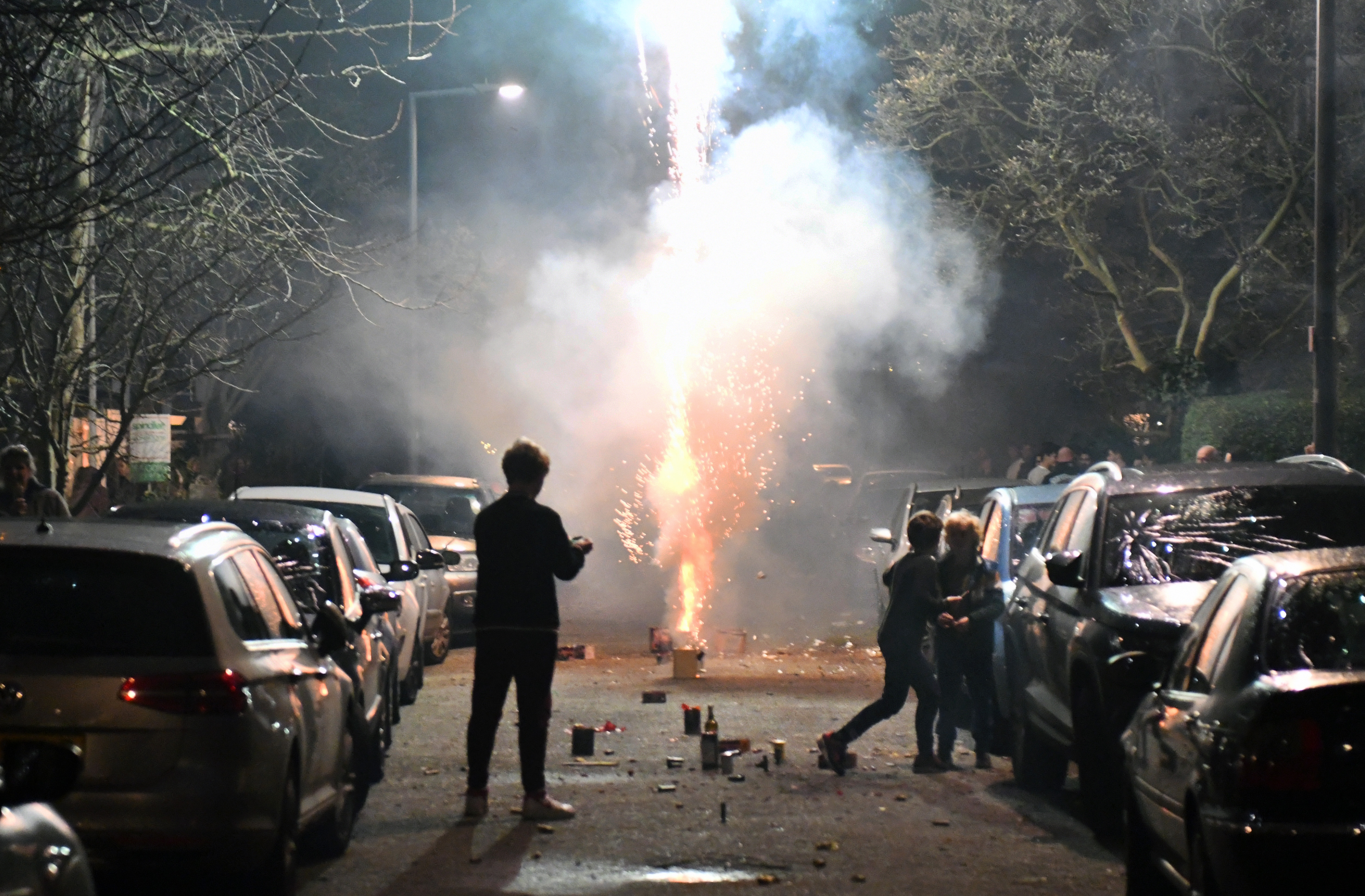 De gevolgen van vuurwerk
