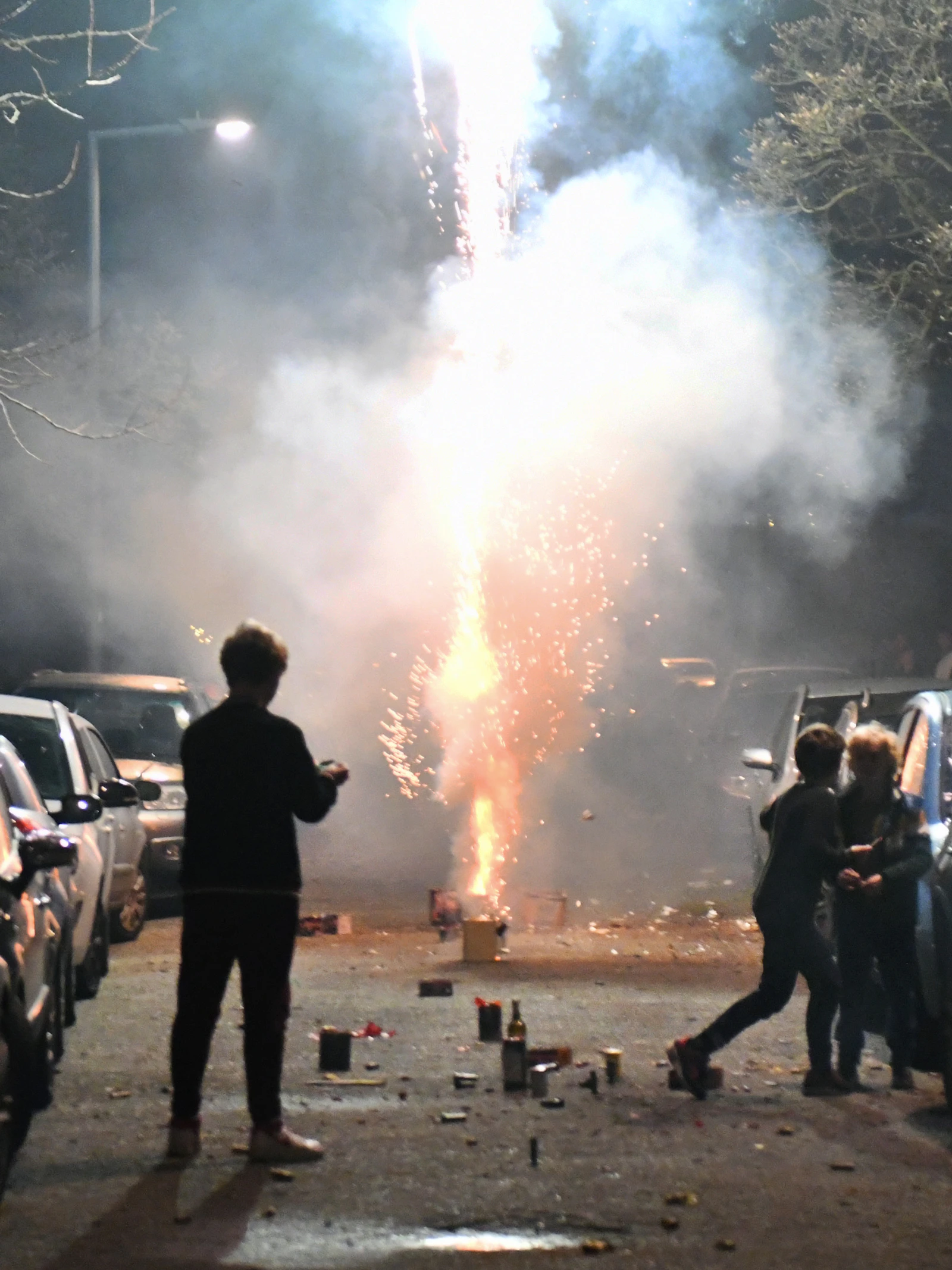 De gevolgen van vuurwerk