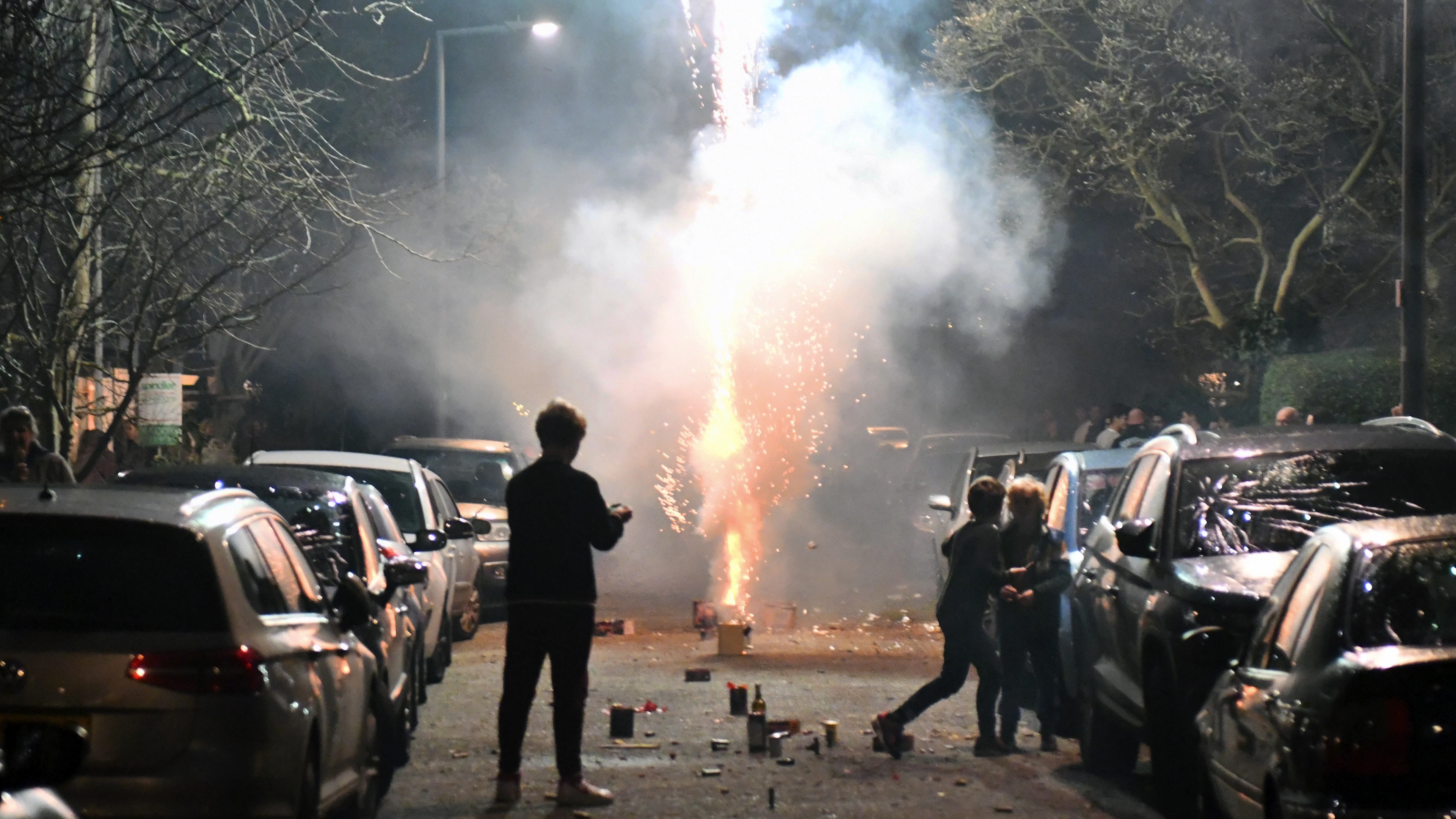 De gevolgen van vuurwerk
