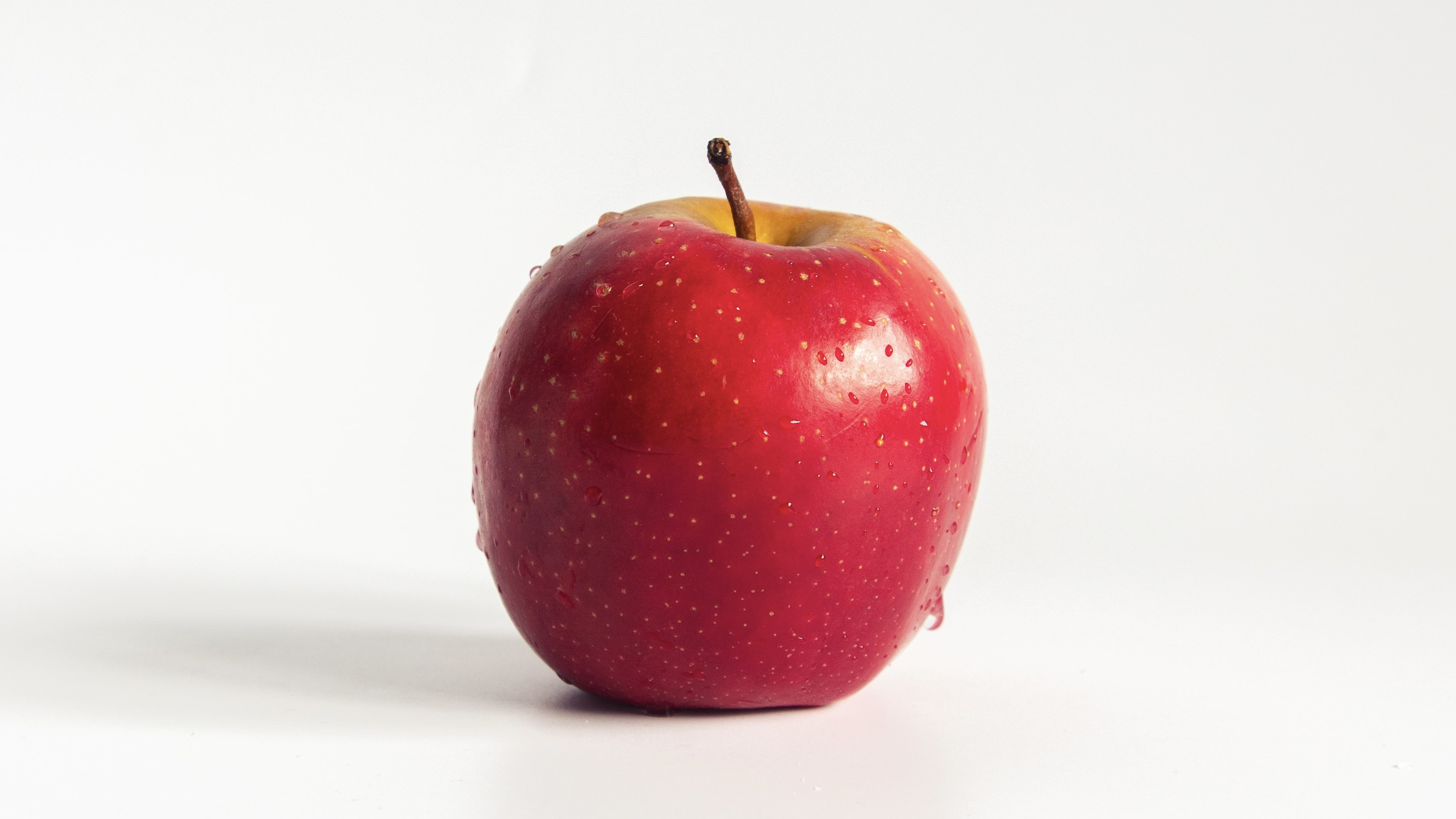 Zo zit de appel aan de steel