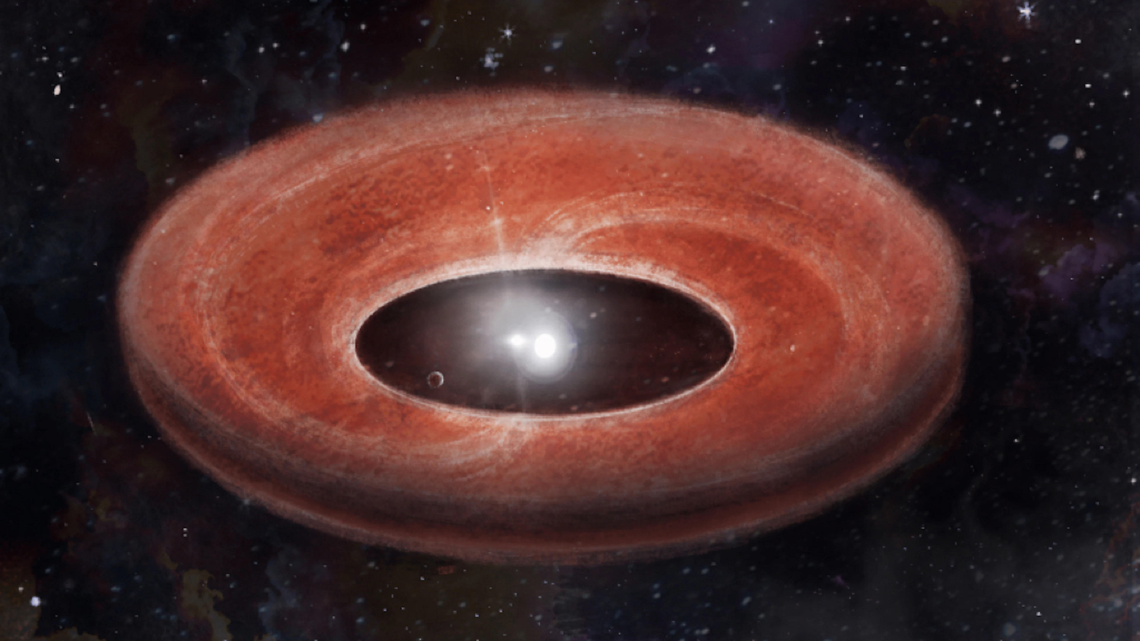 Zelfs stervende sterren kunnen nog planeten baren