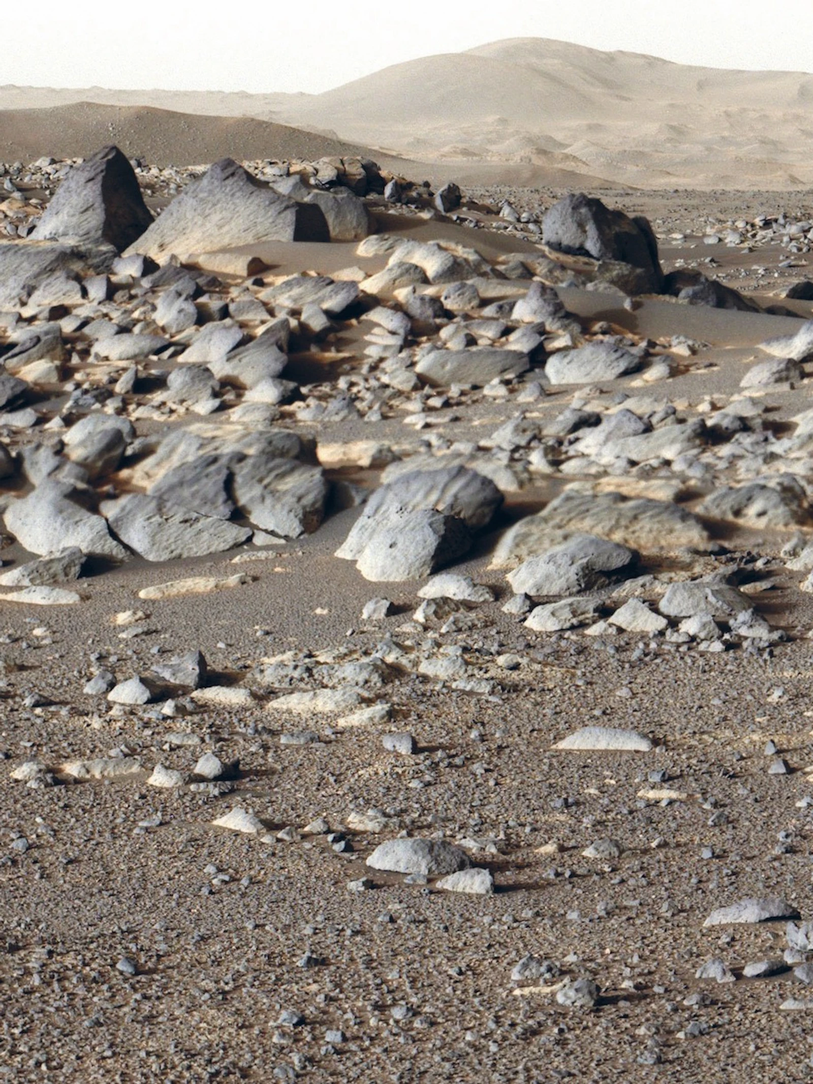 Zo onderzoekt Perseverance een steenwoestijn op Mars