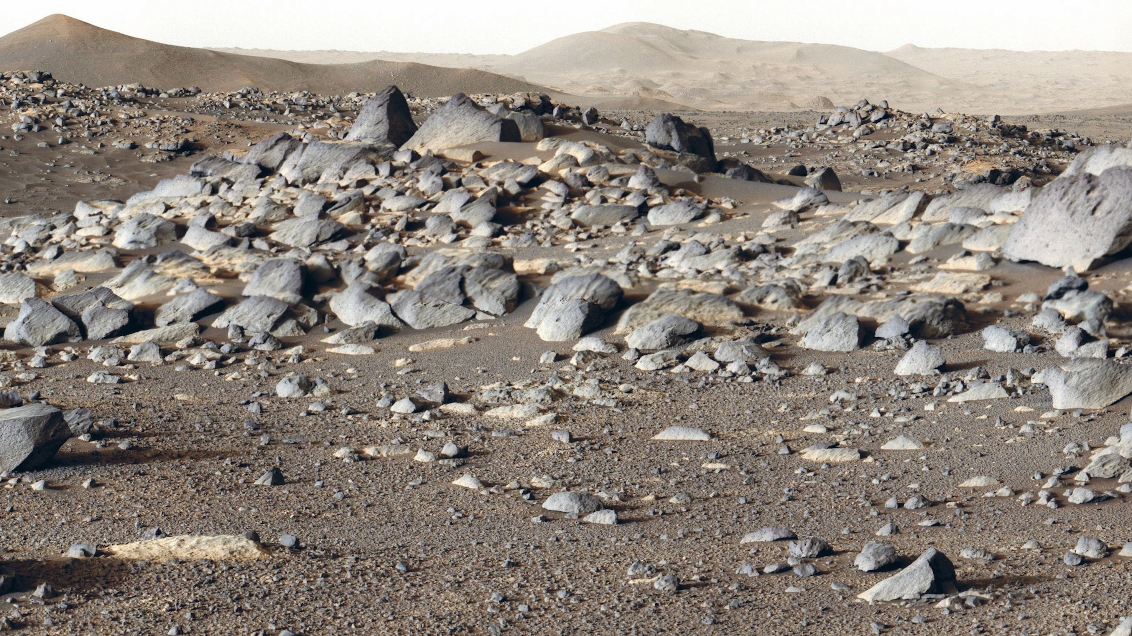 Zo onderzoekt Perseverance een steenwoestijn op Mars