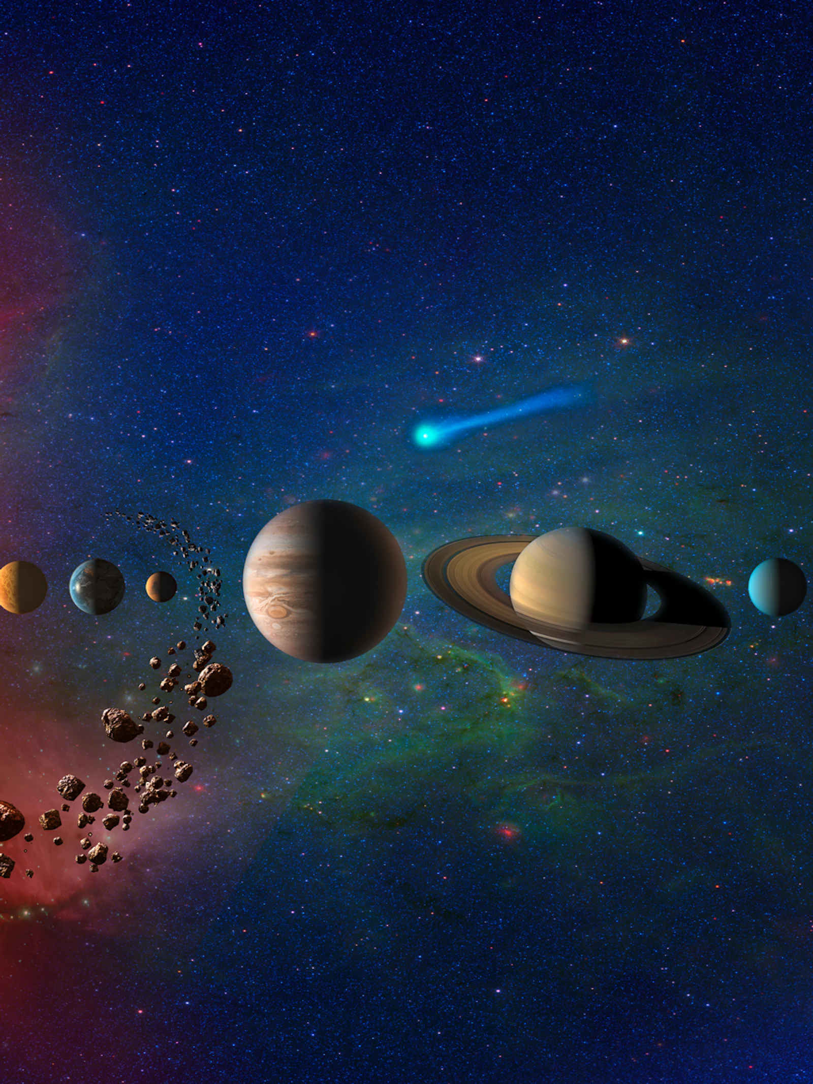 Kosmisch overgewicht: waarom sterren, planeten en manen rond zijn
