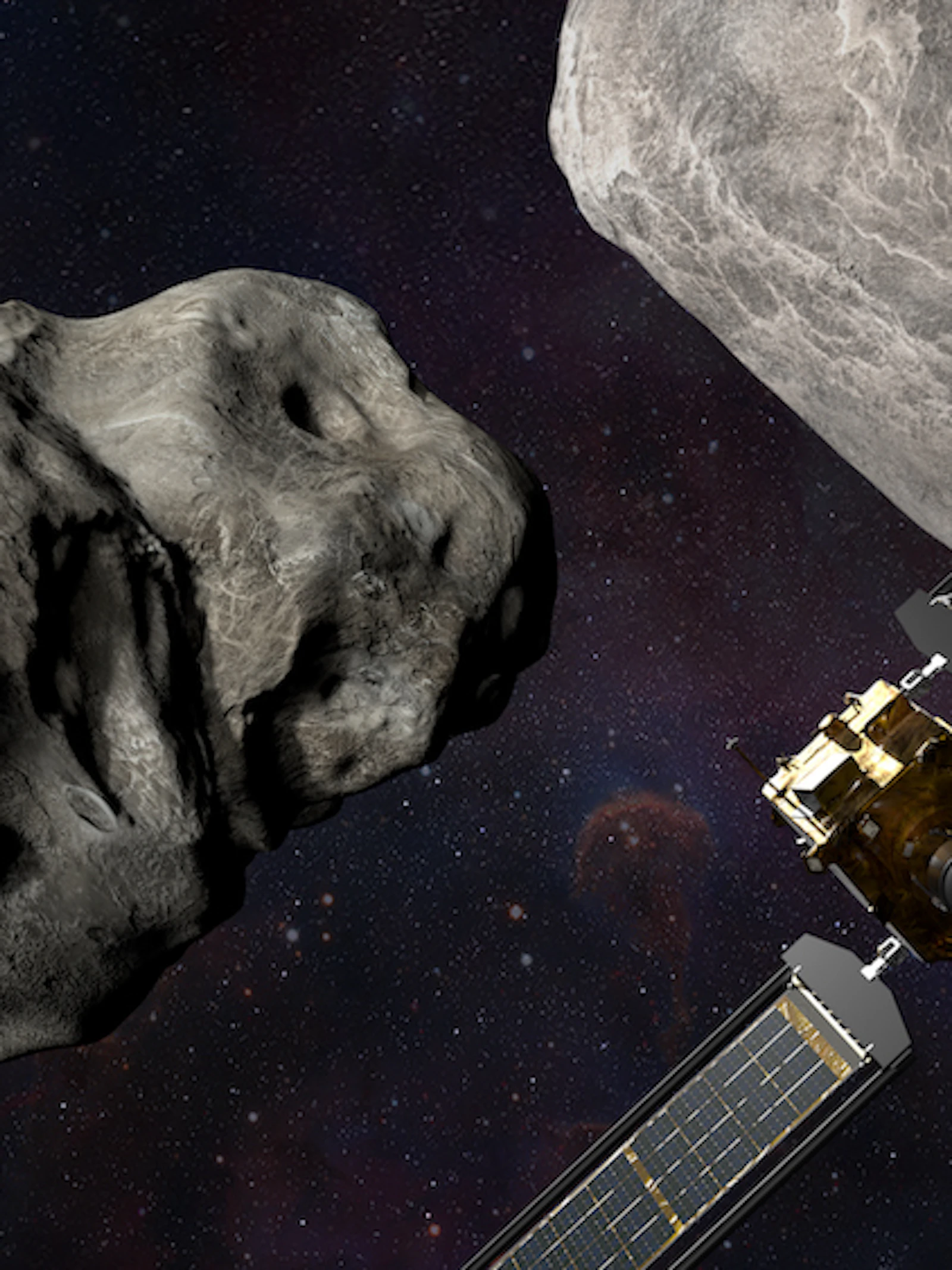 Asteroïde onder vuur