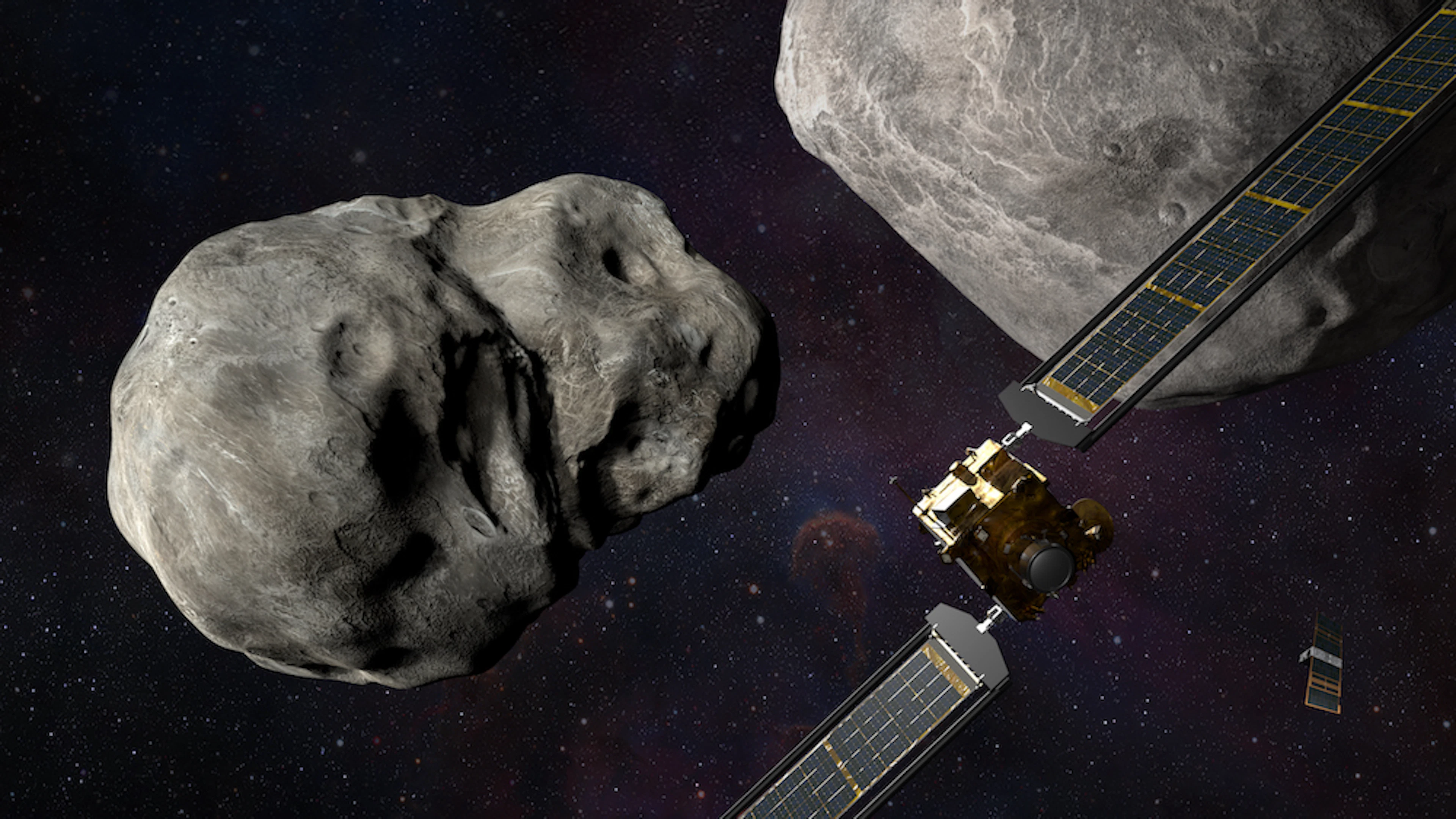 Asteroïde onder vuur