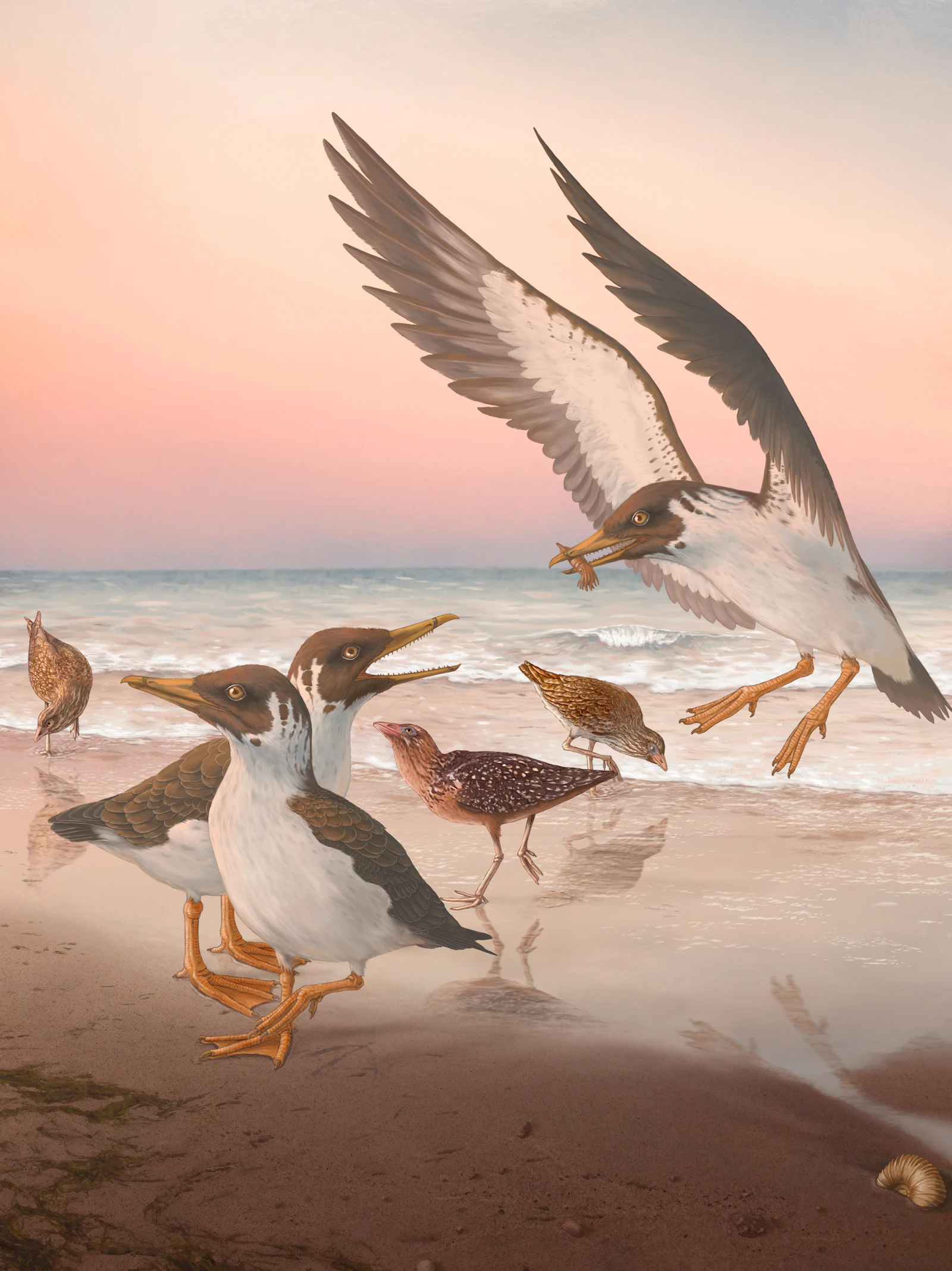 Vogels evolueerden anders dan we dachten, toont deze ‘Belgische’ oermeeuw