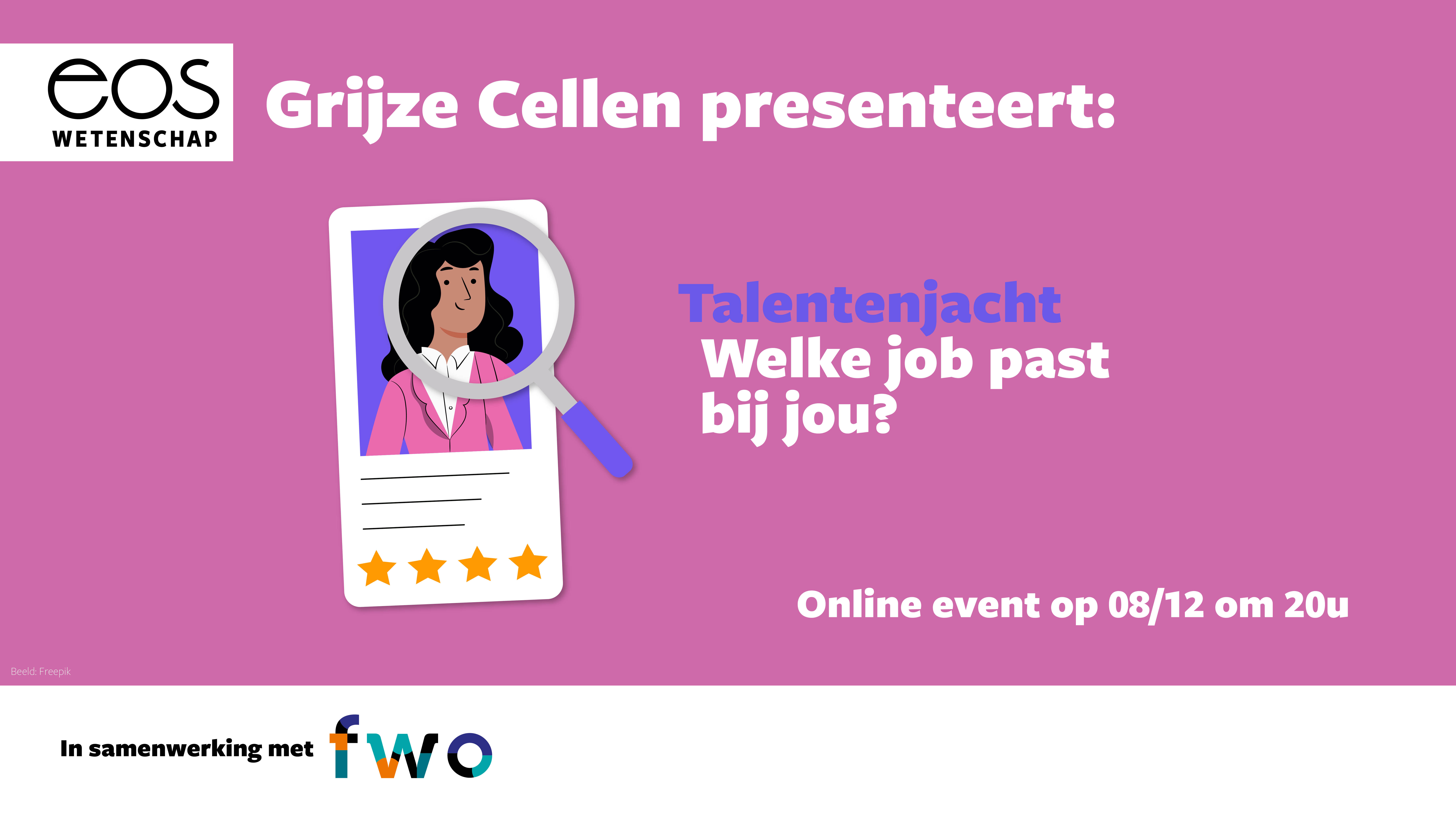 Herbekijk: Welke job past bij jou?