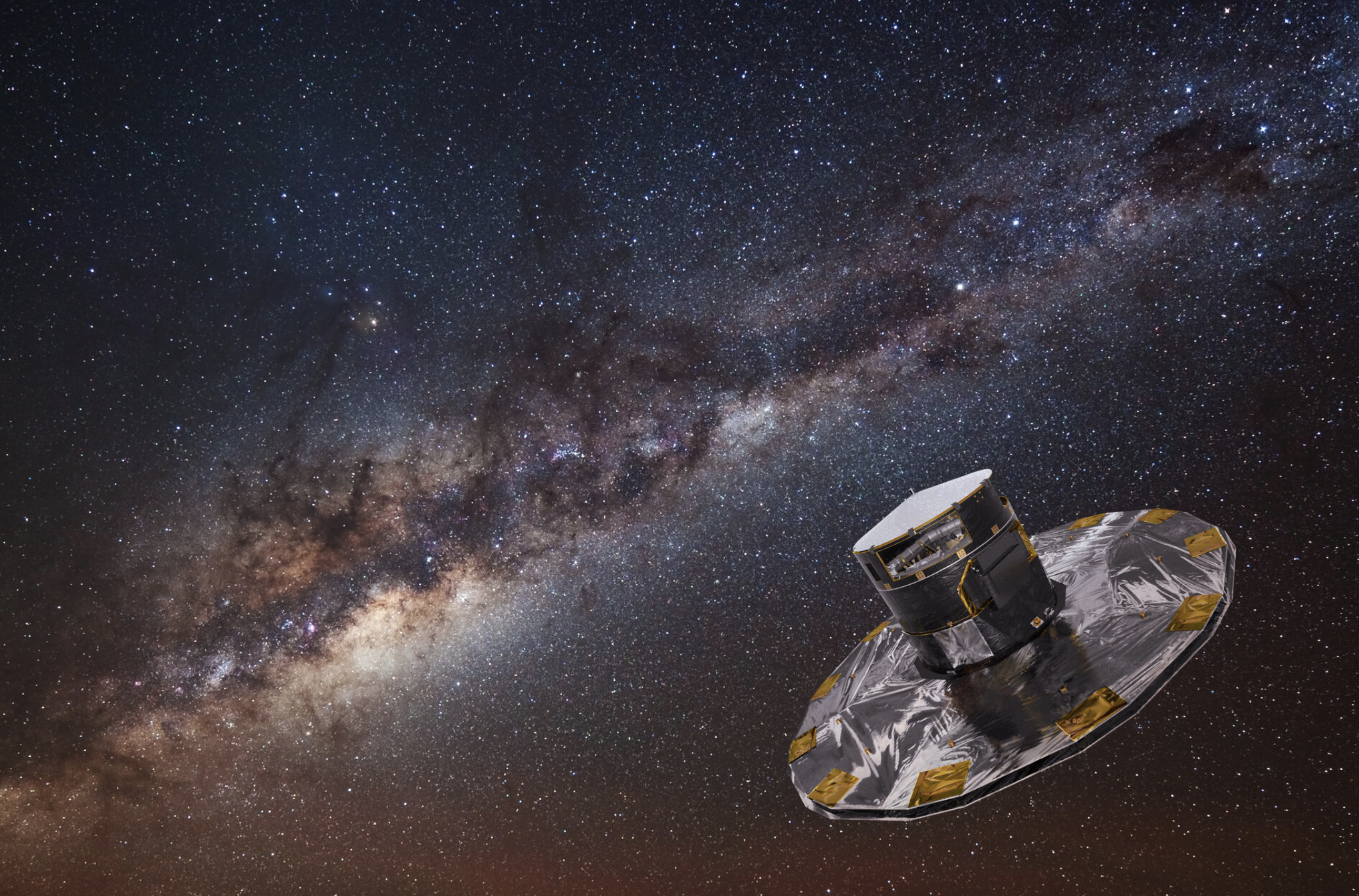 Terugblik 2022 - Honderdduizend nieuwe onderzoeksobjecten dankzij Gaia ruimtetelescoop