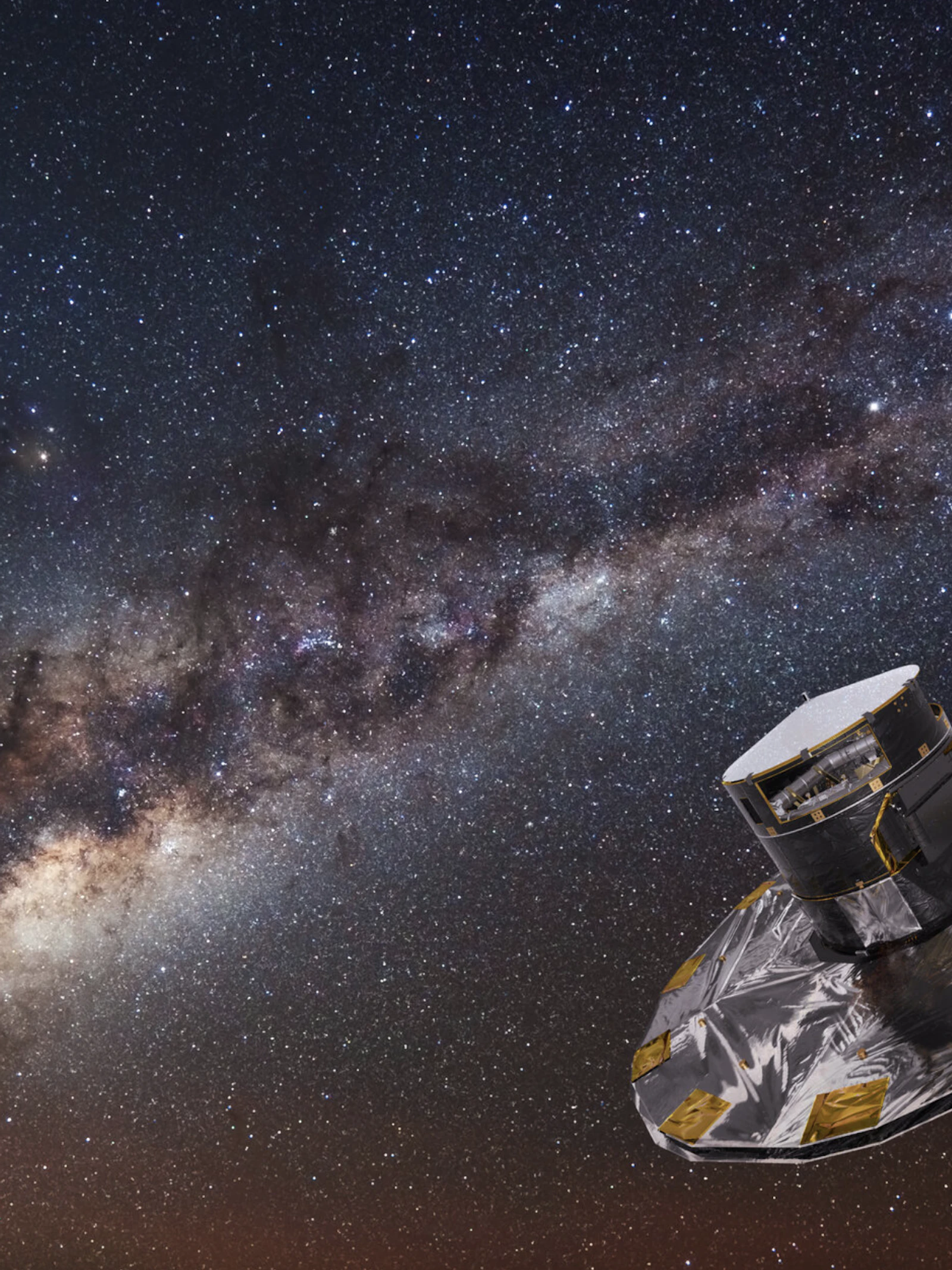 Terugblik 2022 - Honderdduizend nieuwe onderzoeksobjecten dankzij Gaia ruimtetelescoop