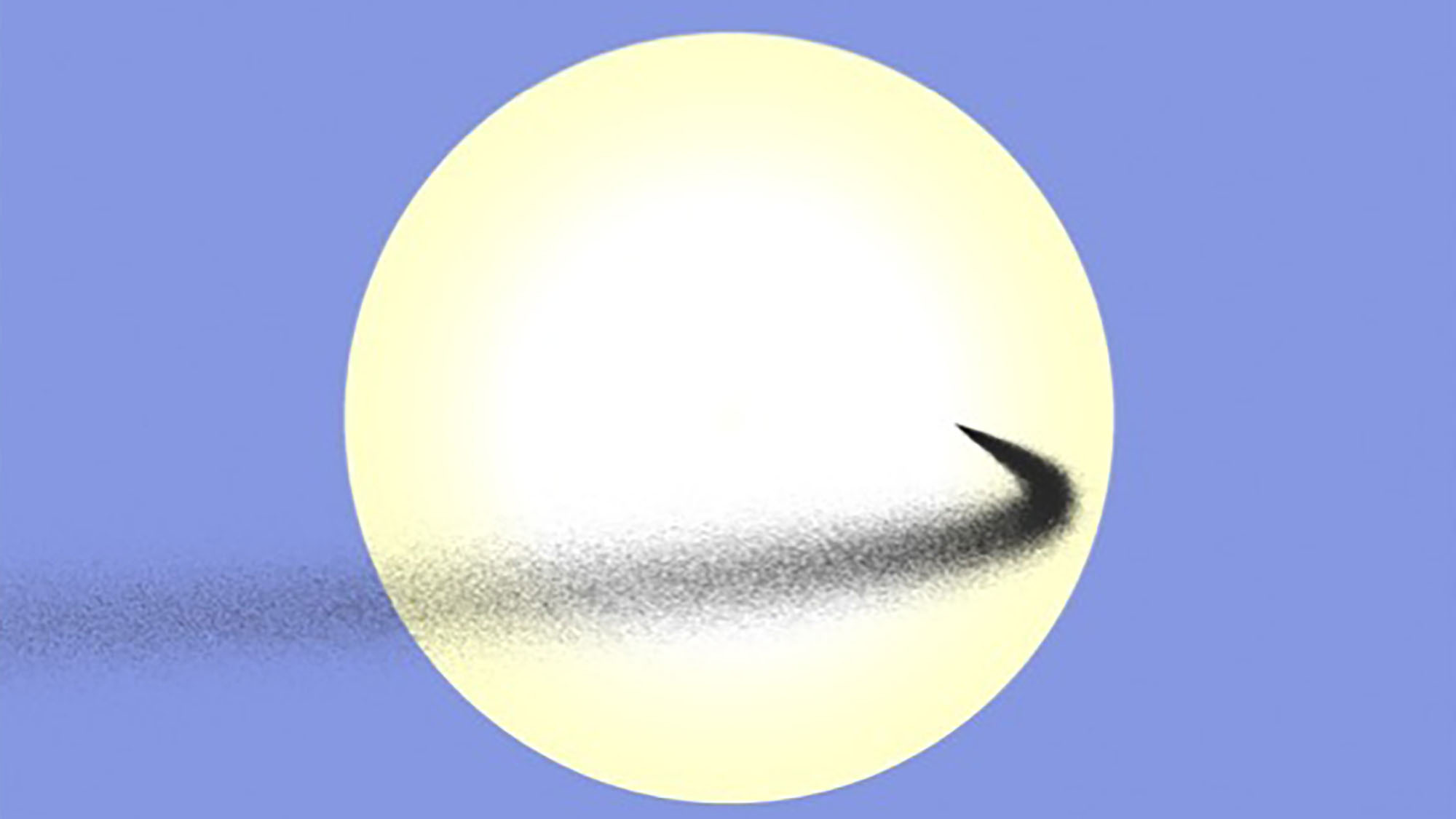 Een gordijn van maanstof kan onze planeet beschermen tegen de zon